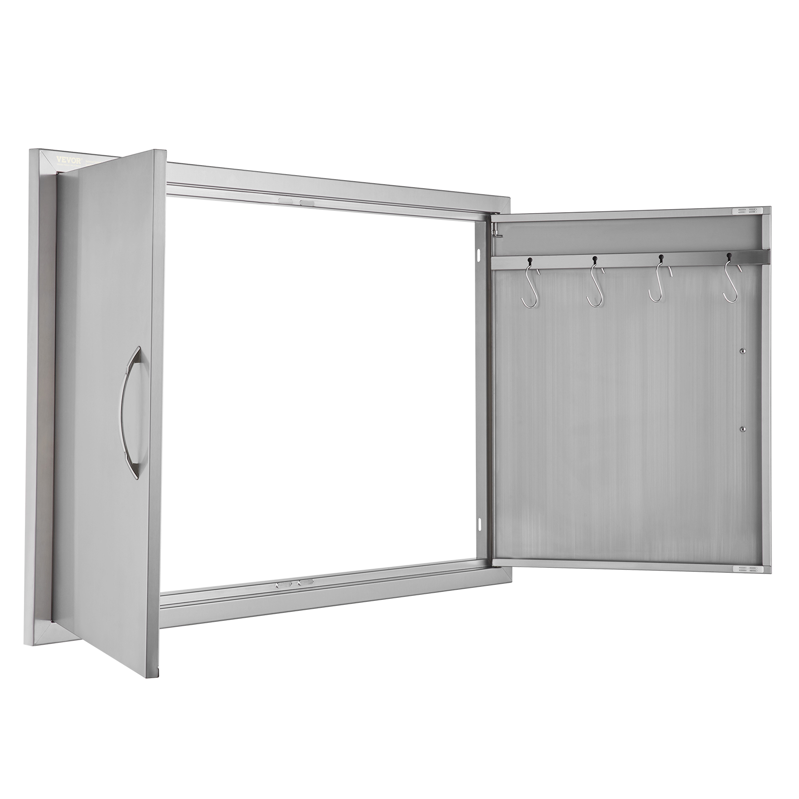 VEVOR BBQ Door Access Outdoor Kitchen Doors 25 Size Stainless Steel Flush Mount - Picture 181 of 302