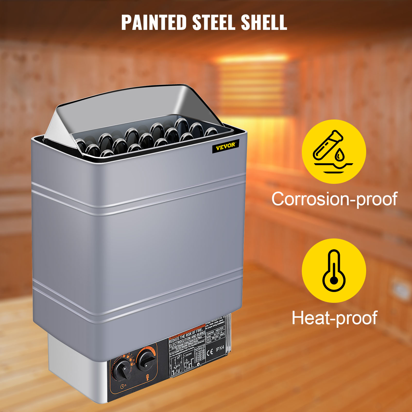 Stainless Steel Sauna Room Heater,Electric Sauna Stove