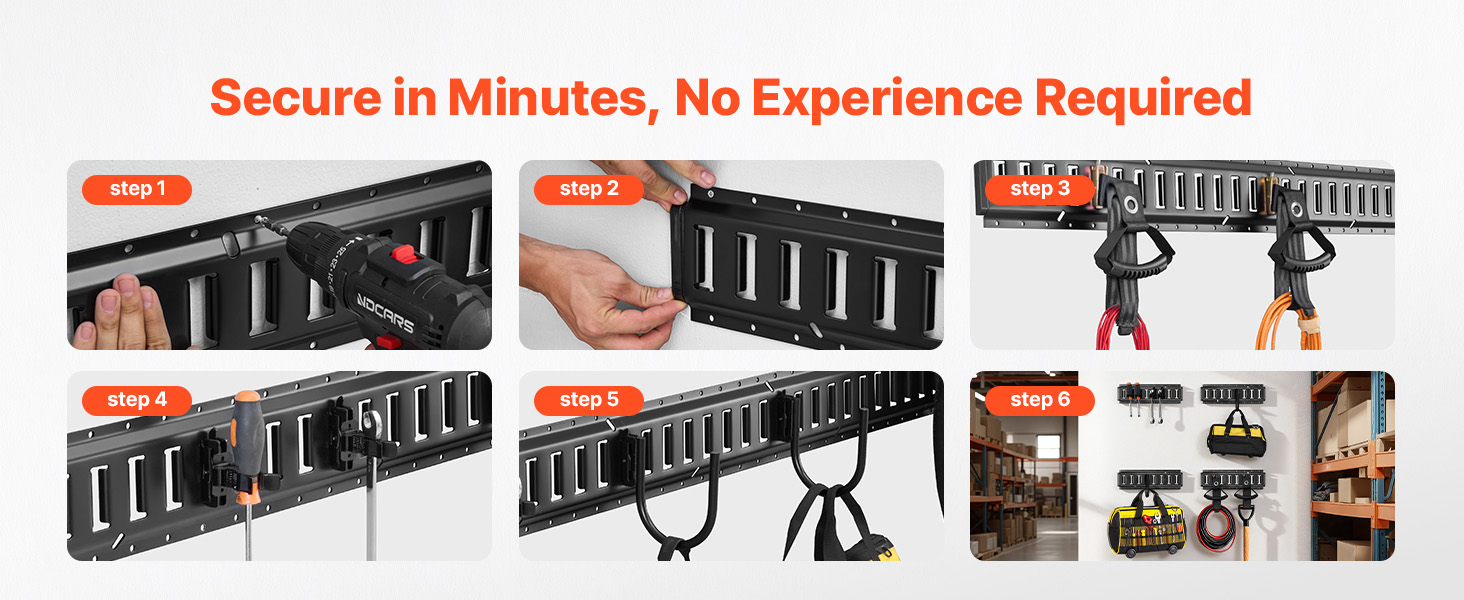 multiple rail system setup