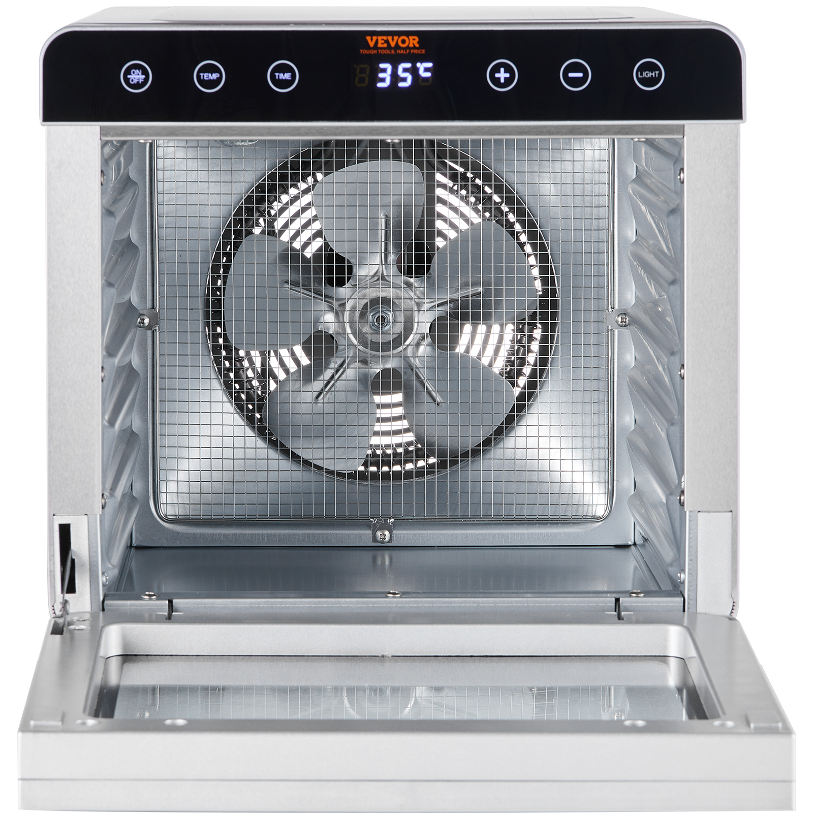 VEVOR 6/10 Trays Food Dehydrator Machine Stainless Steel Jerky Fruit Drying - Imagen 38 de 38