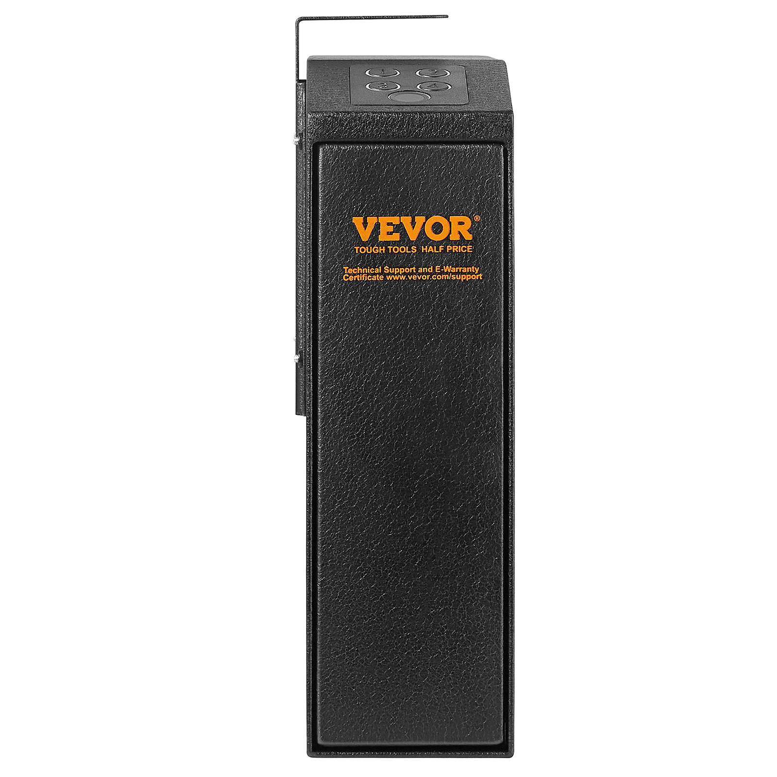 VEVOR Mounted Gun Safe for Pistols Biometric Gun Safe 3 Access Ways for 1 Pistol