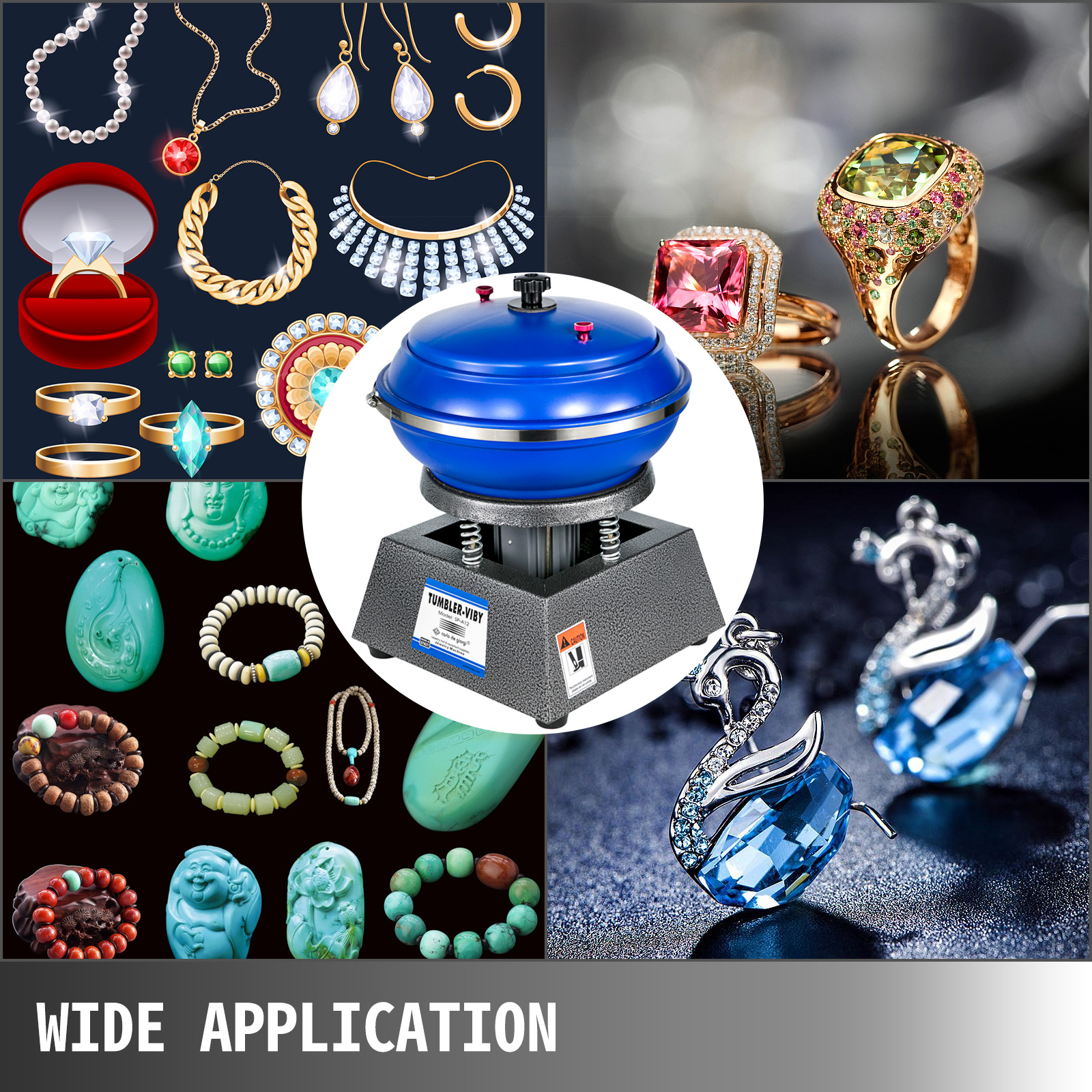 Jewelry Tools,jewelry Polishing Machine Vibratory Tumbler-medium  Gold/silver Polishing Tumbler Jewelry Polishing Tumbler Jewelry - Jewelry  Tools & Equipments - AliExpress