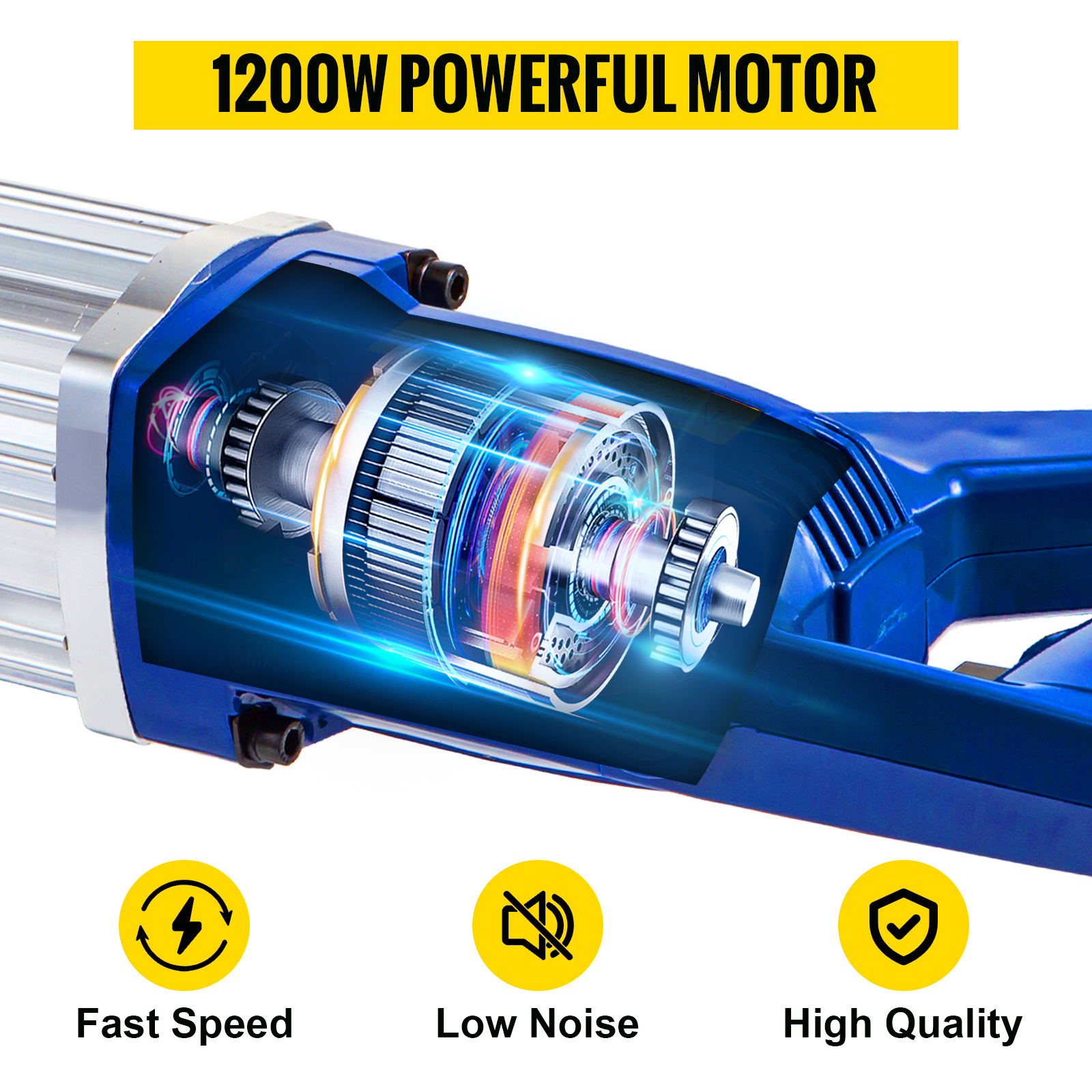 VEVOR 25mm Electric Rebar Bender Cutter Unit Multi-function Tool