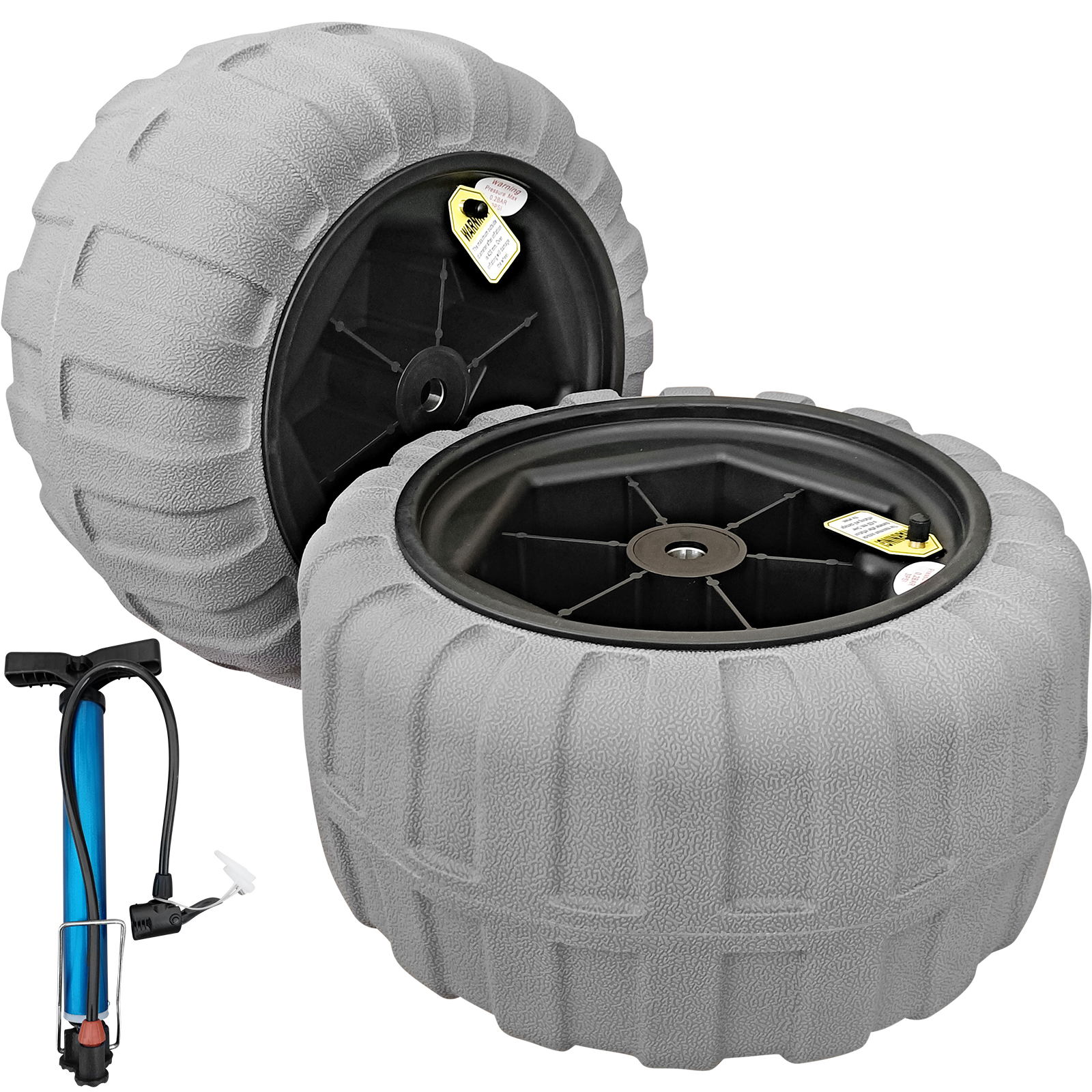 Bonnlo Replacement Balloon Wheels 12 Big Beach Sand Tires for