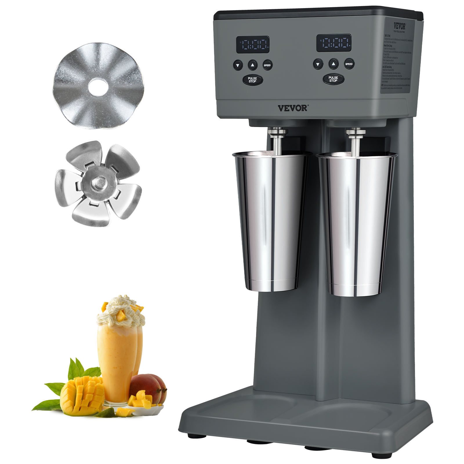 Milkshake Maker Mixer Machine 3 Types Stainless Steel Drink 