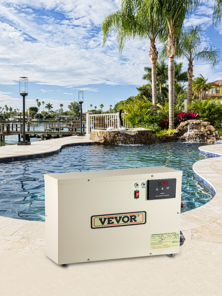 VEVOR Electric SPA Heater 15KW 240V 50-60HZ Digital SPA Water Heater ...