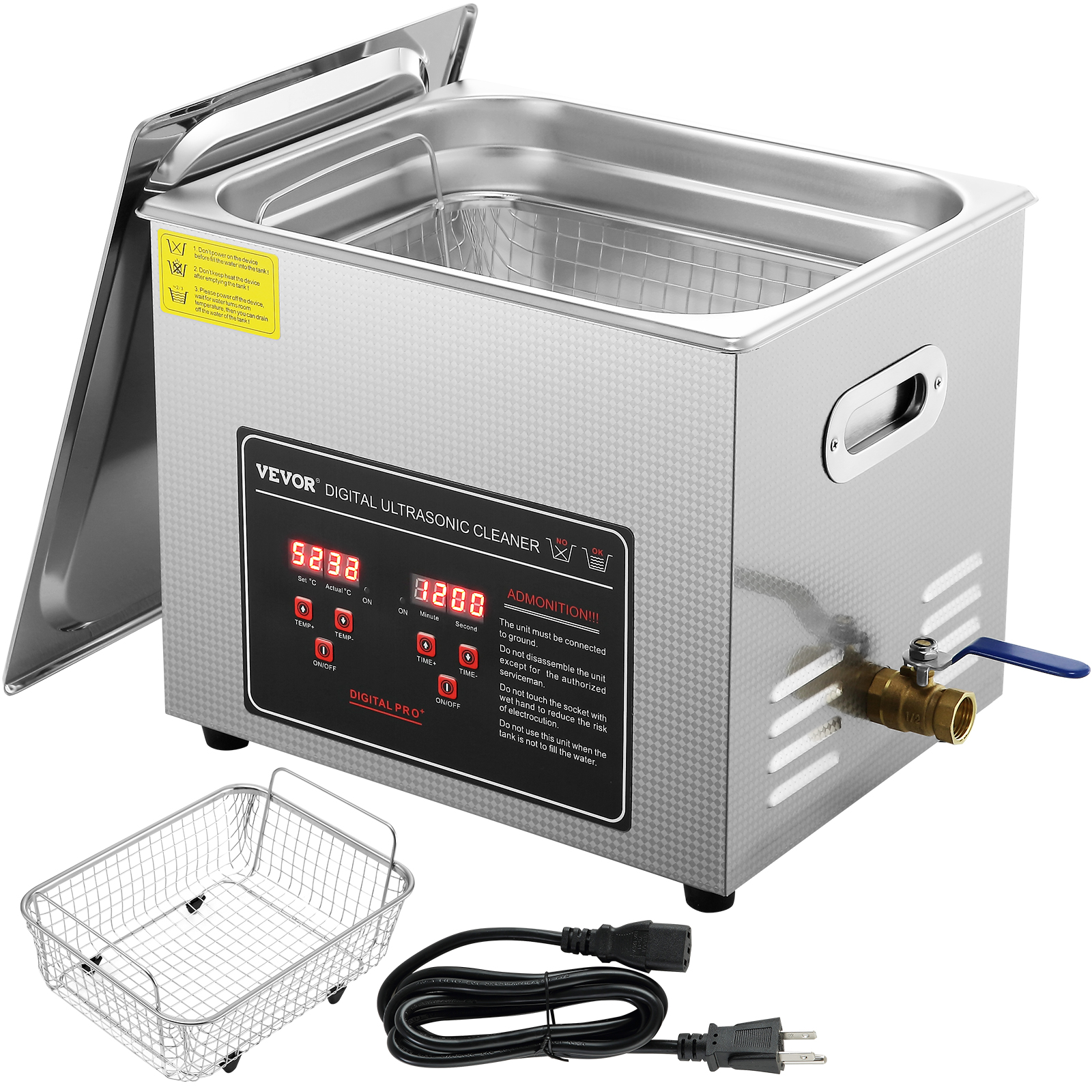 ultrasonic cleaner,10L,Stainless Steel