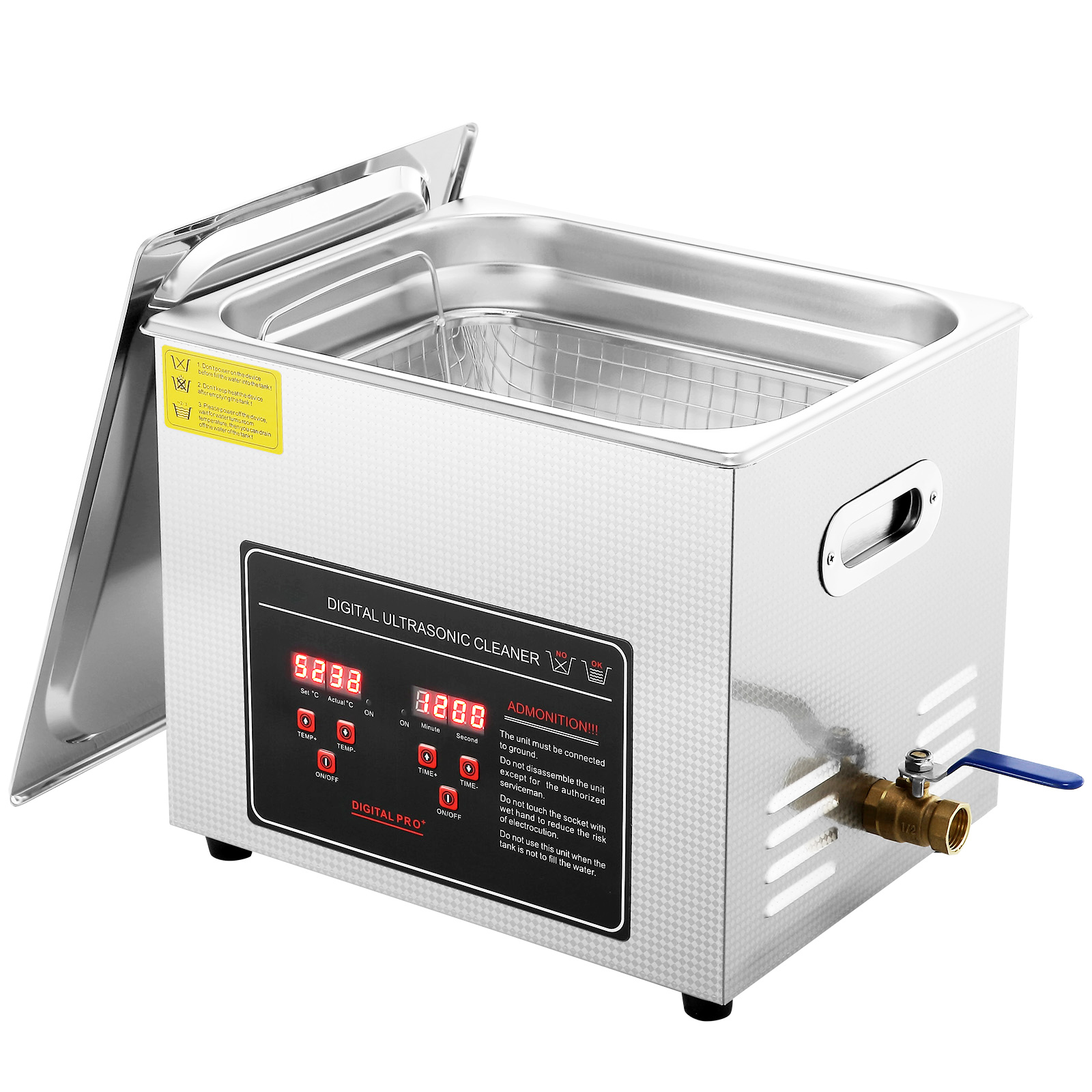 Ultrasonic Cleaner with Timer Heating Machine Digital Sonic Cleaner SUS304 - Picture 46 of 117