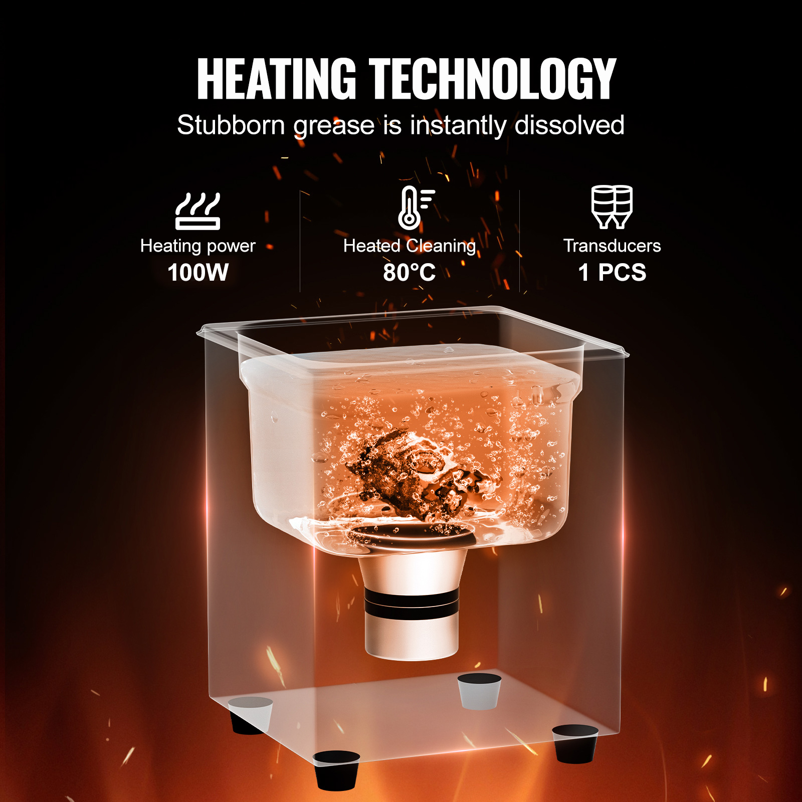 Ultrasonic Cleaner with Timer Heating Machine Digital Sonic Cleaner SUS304 - Picture 84 of 117