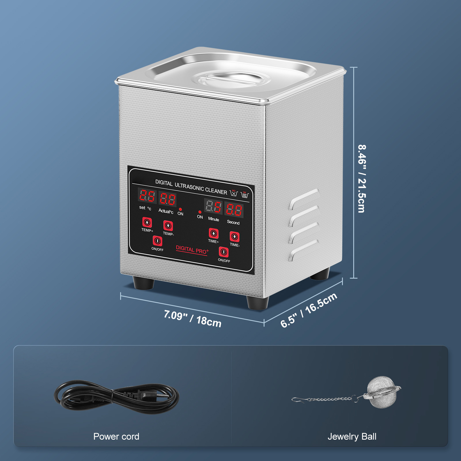 Ultrasonic Cleaner with Timer Heating Machine Digital Sonic Cleaner SUS304 - Picture 88 of 117