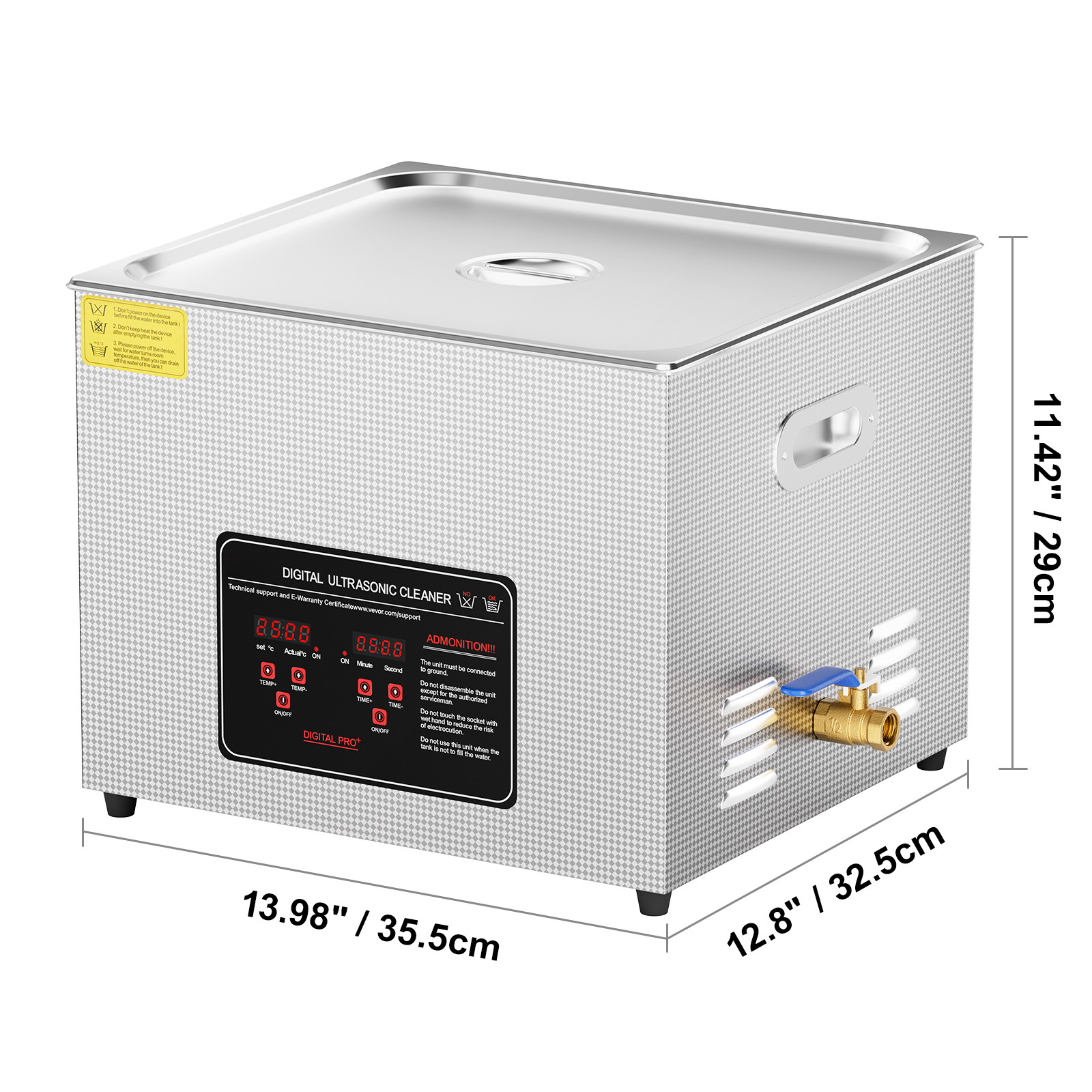 Ultrasonic Cleaner with Timer Heating Machine Digital Sonic Cleaner SUS304 - Picture 101 of 117