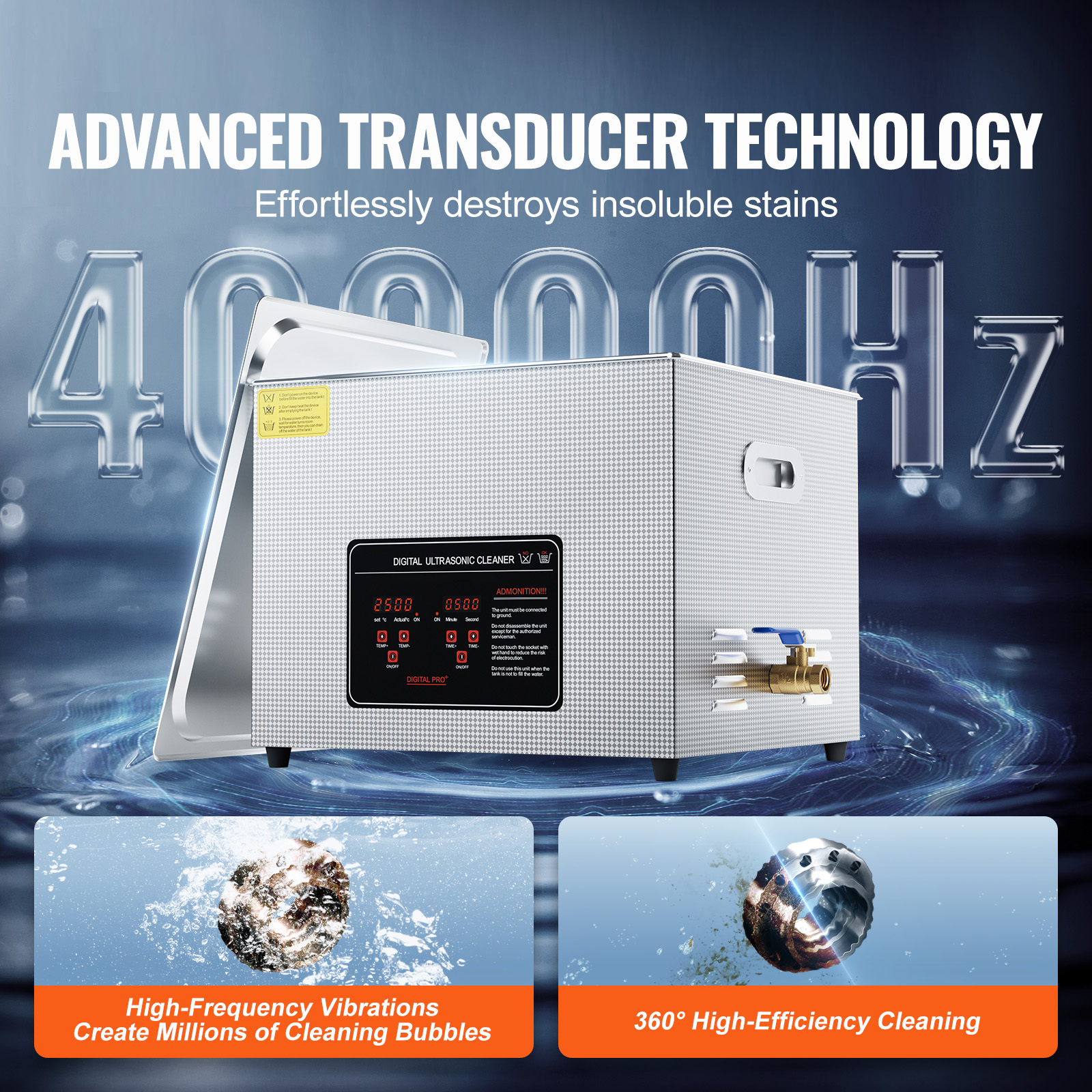 Ultrasonic Cleaner with Timer Heating Machine Digital Sonic Cleaner SUS304 - Picture 95 of 117