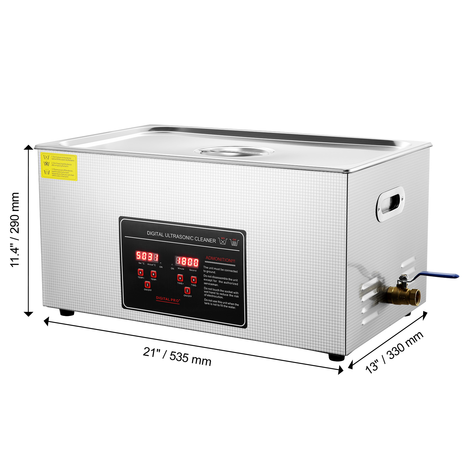 Ultrasonic Cleaner with Timer Heating Machine Digital Sonic Cleaner SUS304 - Picture 65 of 117