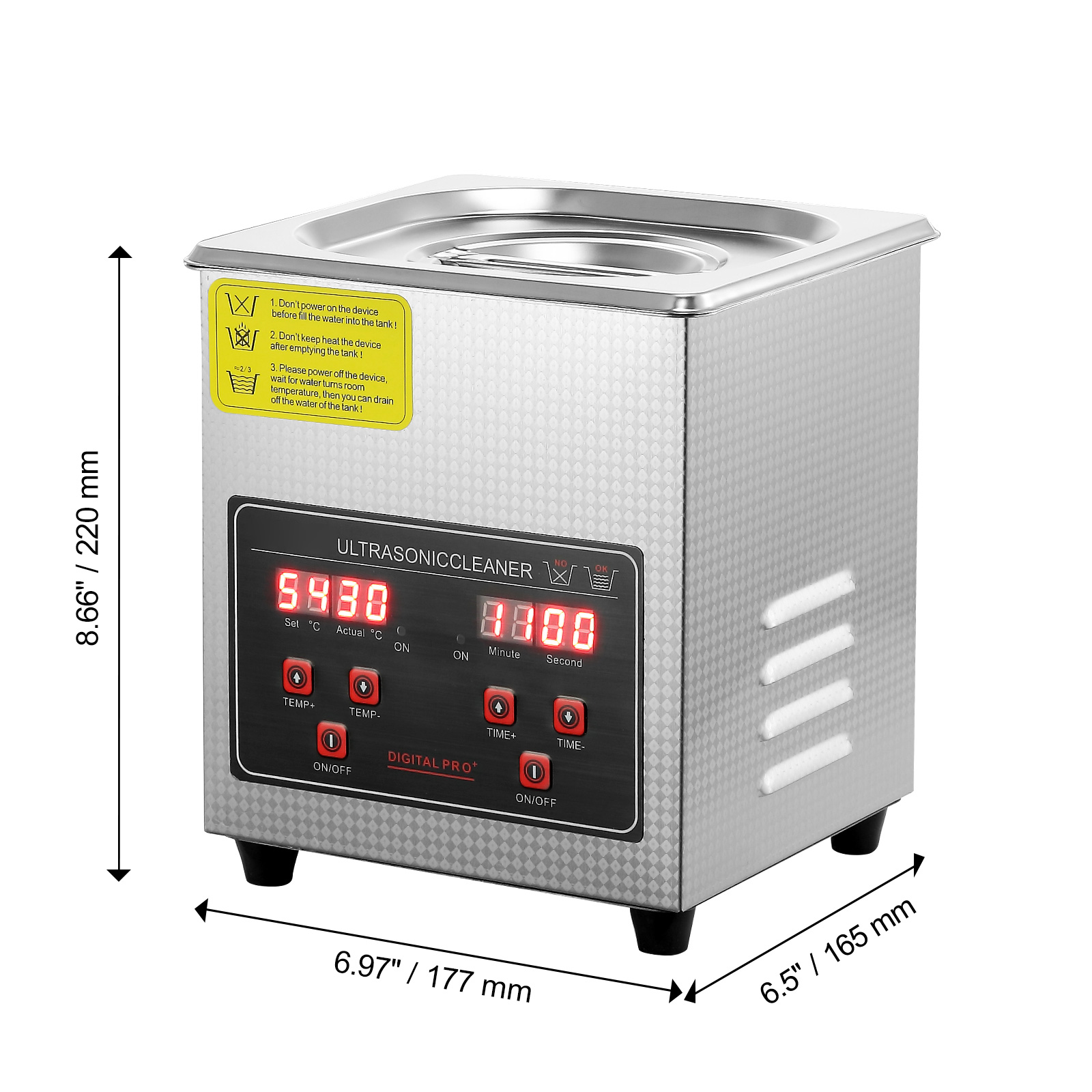Ultrasonic Cleaner with Timer Heating Machine Digital Sonic Cleaner SUS304 - Picture 17 of 117