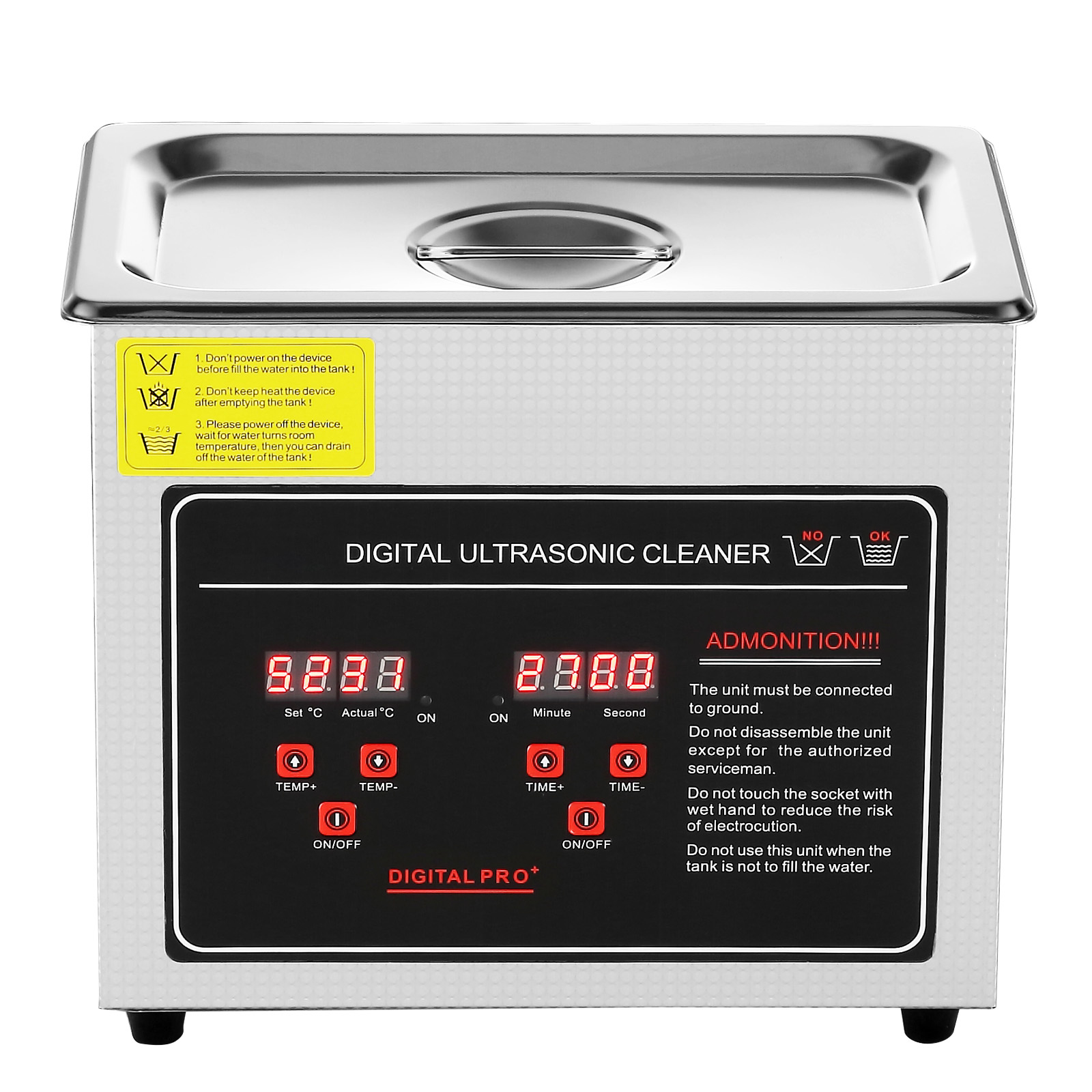 Ultrasonic Cleaner with Timer Heating Machine Digital Sonic Cleaner SUS304 - Picture 45 of 117