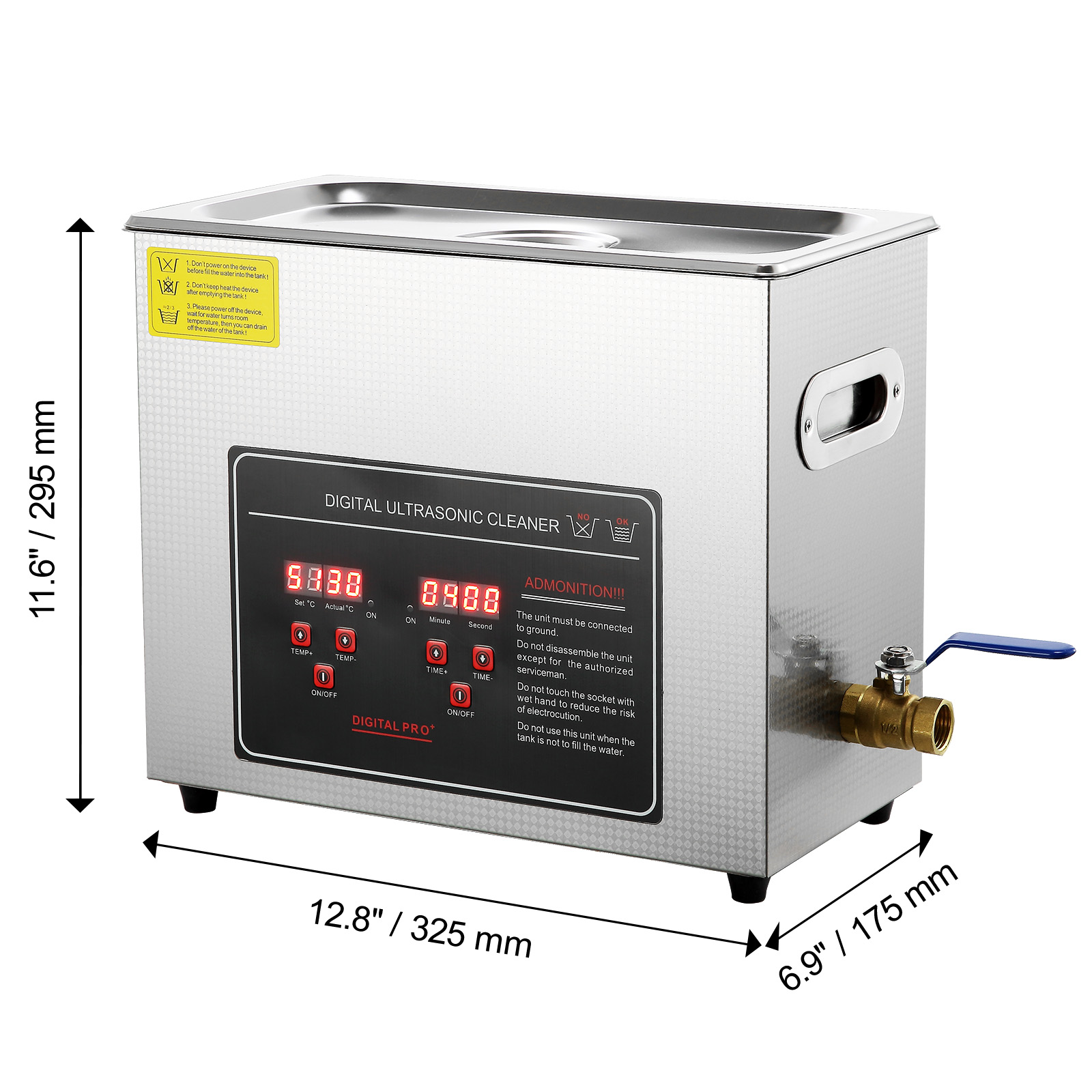 Ultrasonic Cleaner with Timer Heating Machine Digital Sonic Cleaner SUS304 - Picture 41 of 117