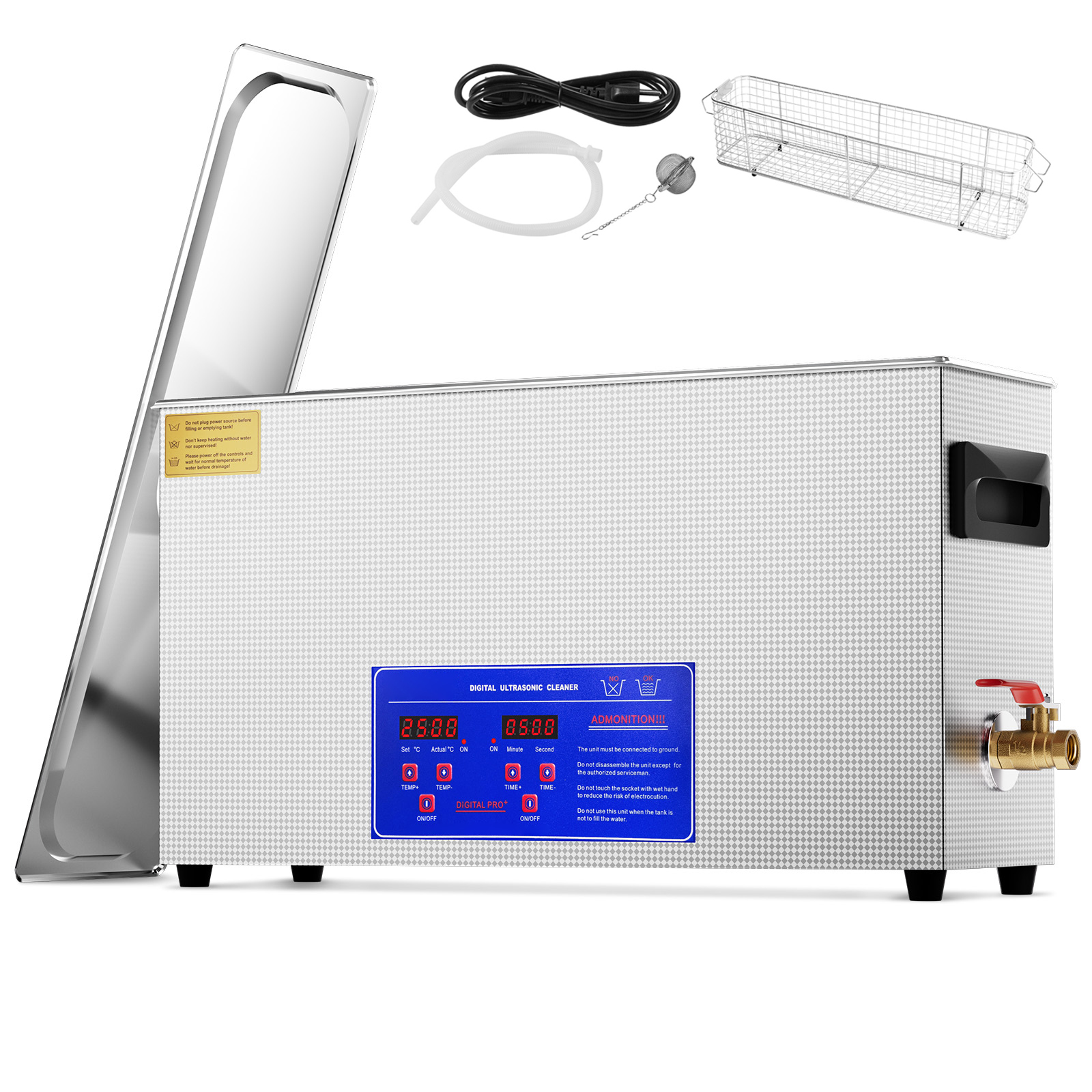 Ultrasonic Cleaner with Timer Heating Machine Digital Sonic Cleaner SUS304 - Picture 106 of 117