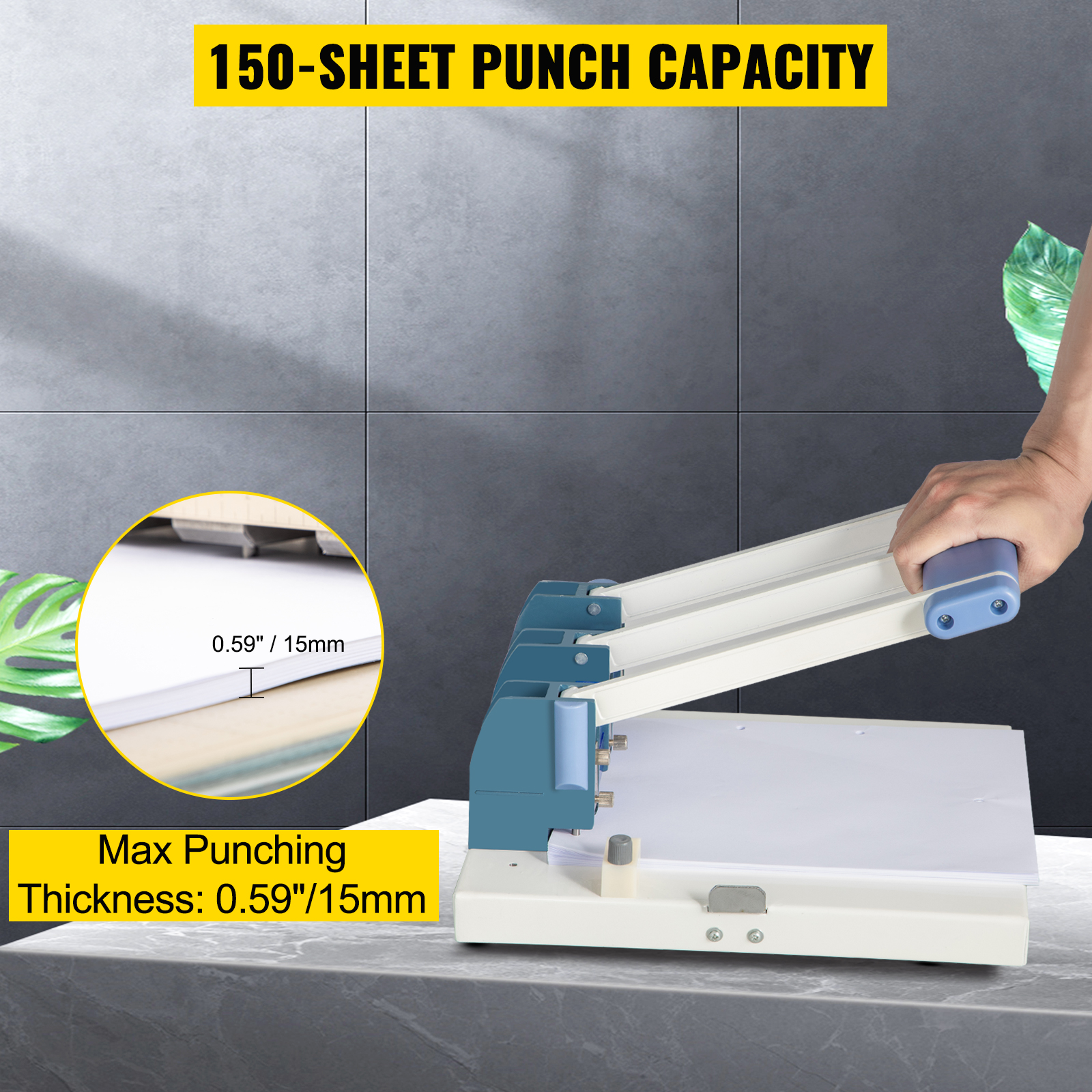 3-Hole Paper Puncher Heavy Duty - Biggest Online Office Supplies Store