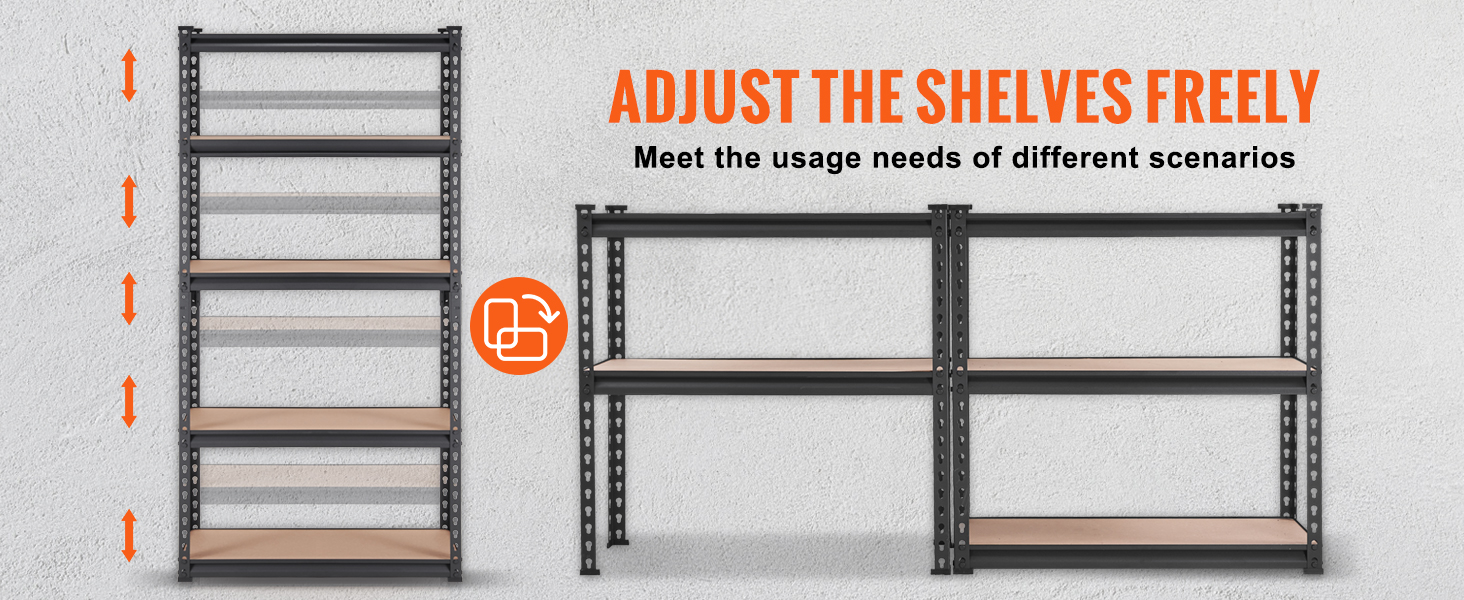 Estantería de metal de 4 niveles sobre ruedas, estantes de almacenamiento  ajustables y estantes, estantes de metal rodante resistentes para