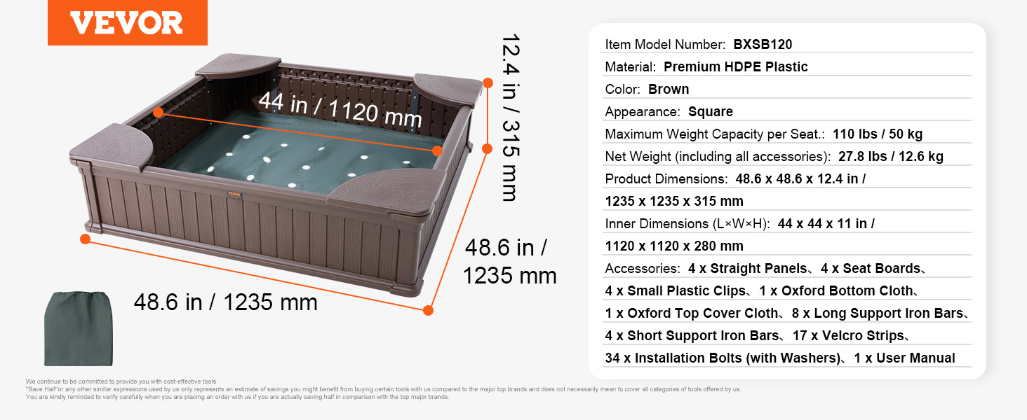 Sandbox with Cover,Sand Box,HDPE