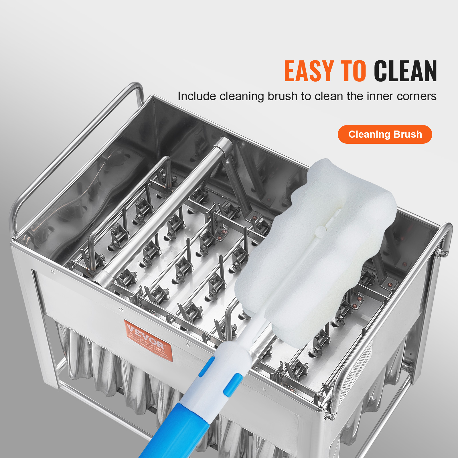 Commercial Popsicle Machine 40/52/120 PCS Moulds Ice Pops Lolly Maker - Picture 8 of 62