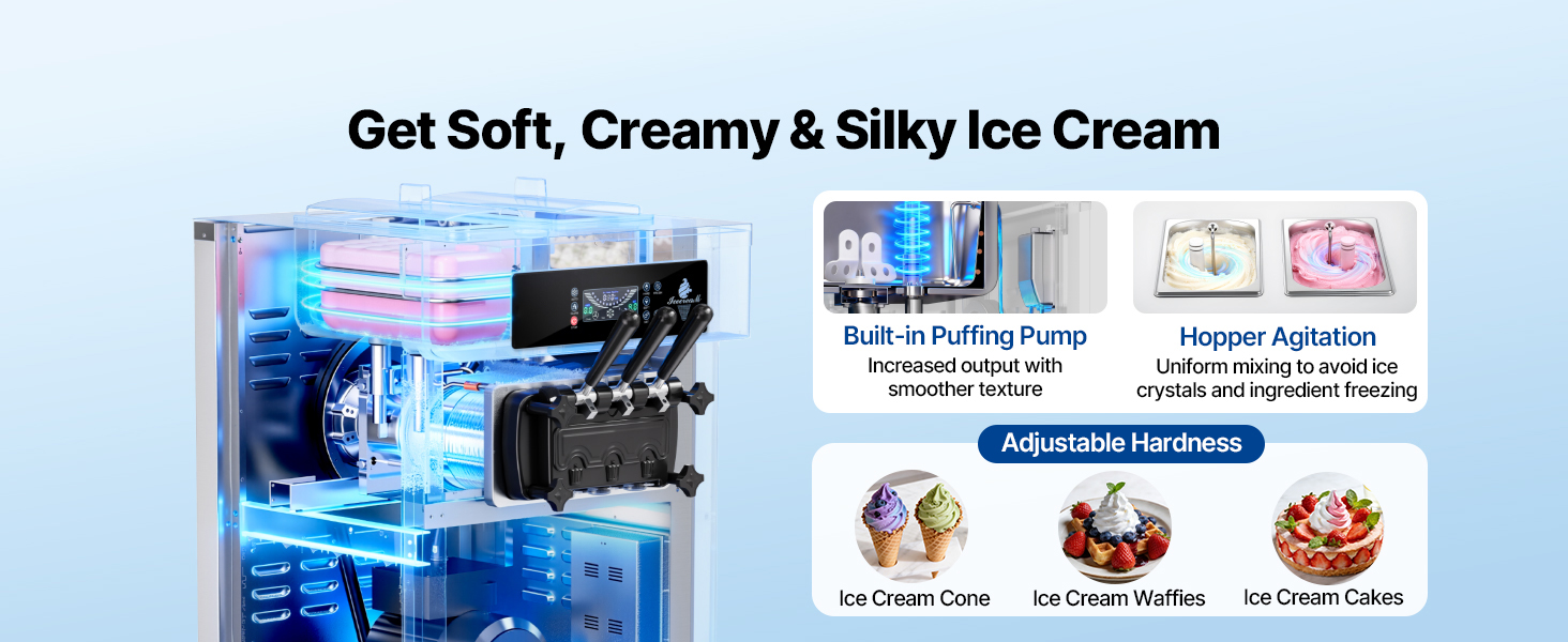 Commercial Ice Cream Machine A100 1.14w