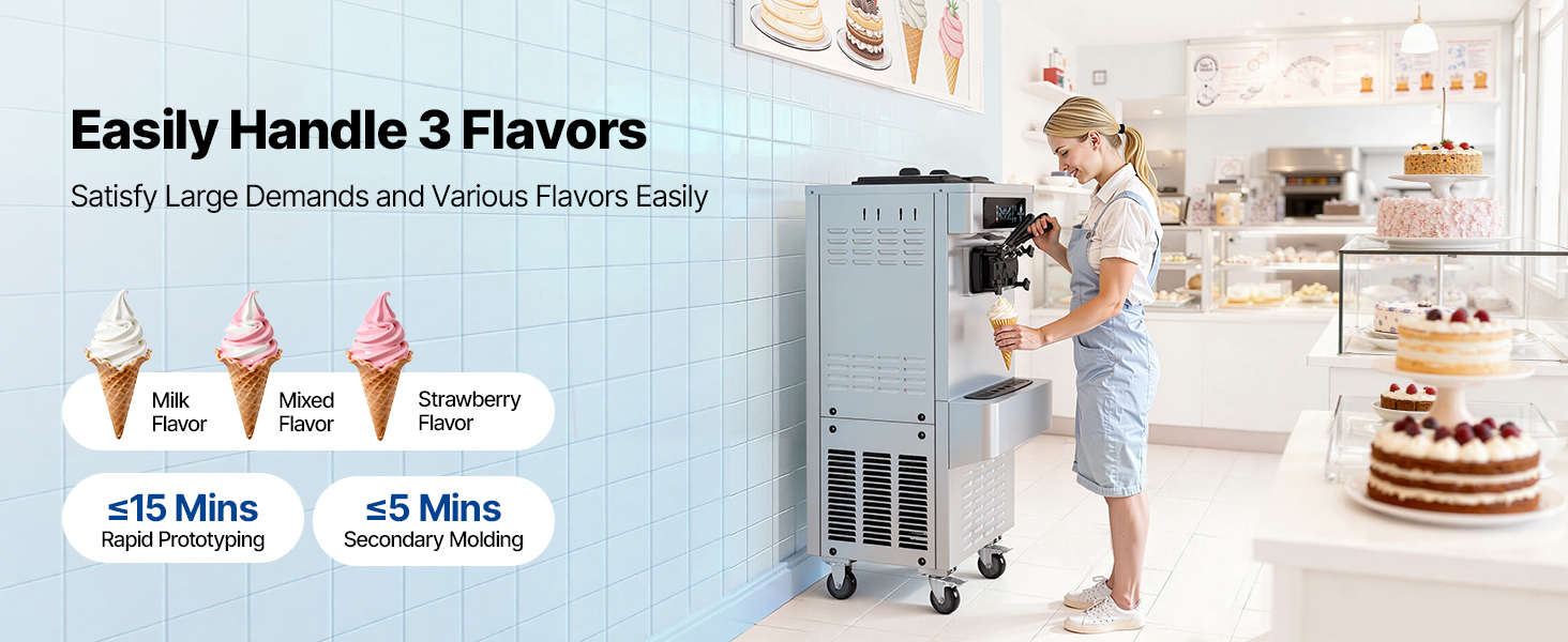 Commercial Ice Cream Machine A100 1.17w