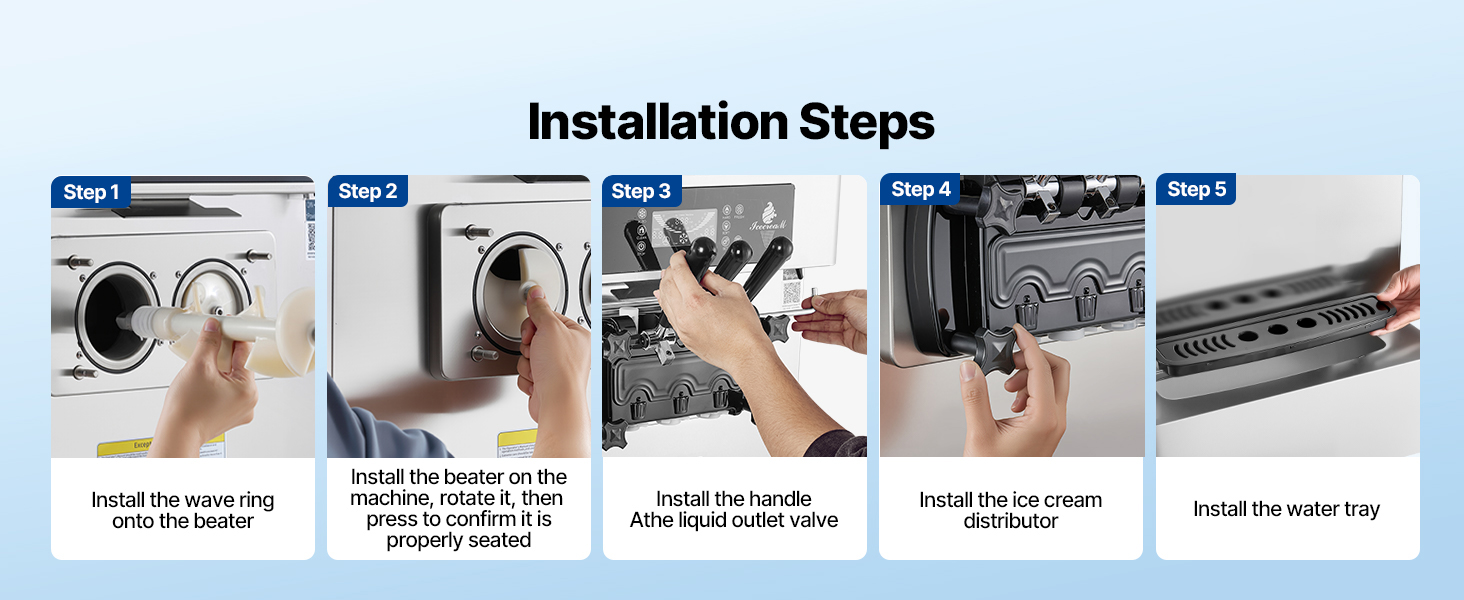 Commercial Ice Cream Machine A100 1.21w