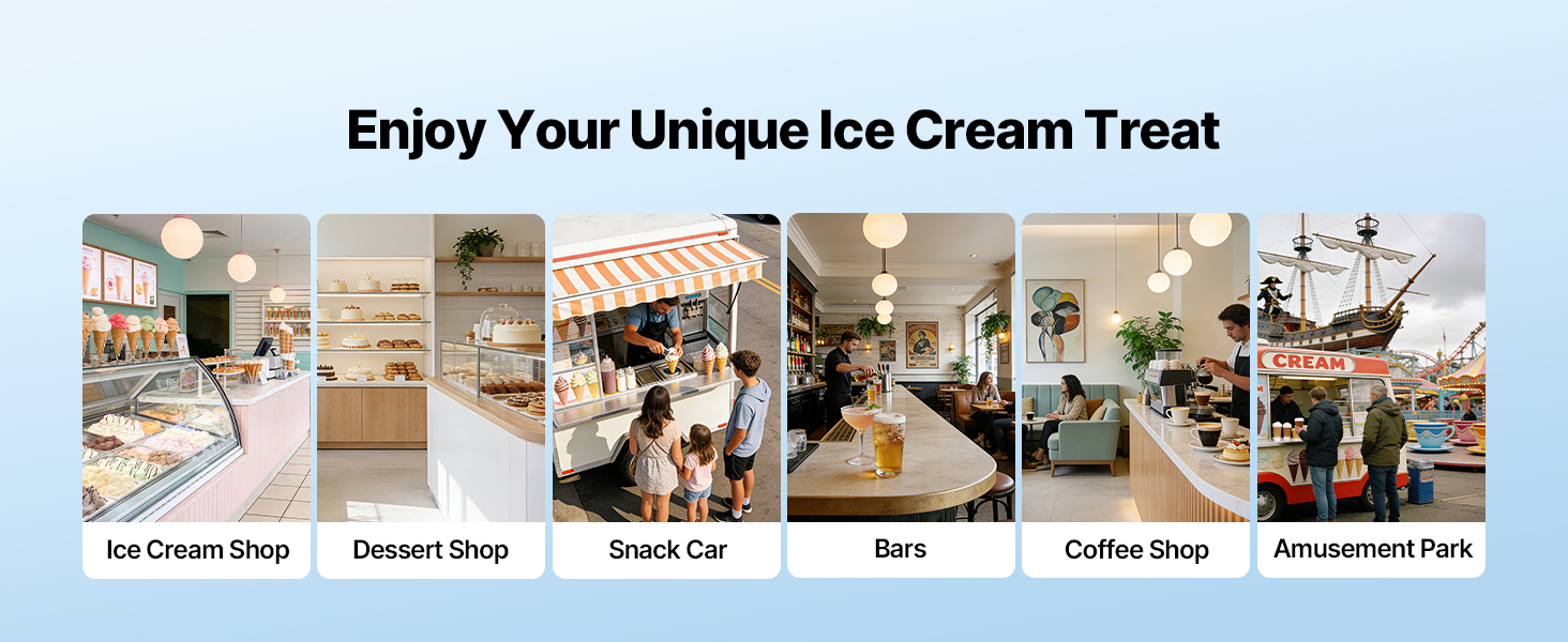 Commercial Ice Cream Machine A100 1.23w