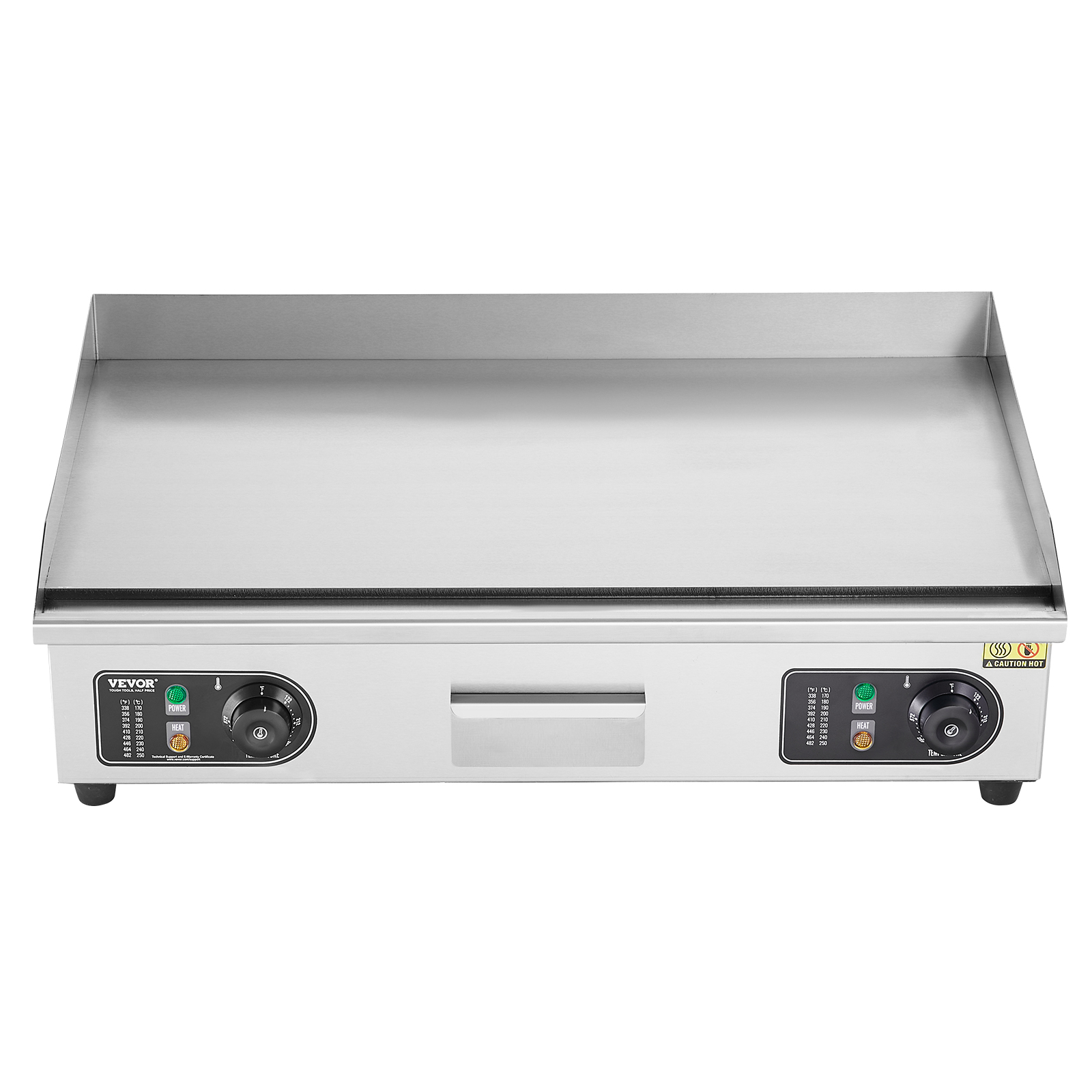 VEVOR Commercial Electric Griddle Countertop Griddle Grill 14"-30"Flat Top Grill