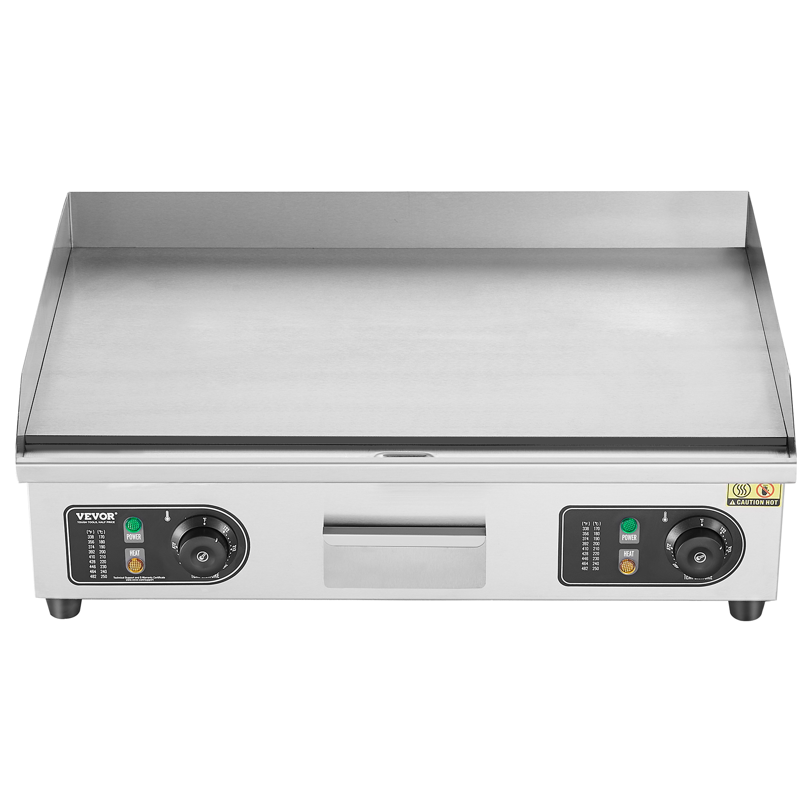 VEVOR Commercial Electric Griddle Countertop Griddle Grill 14"-30"Flat Top Grill