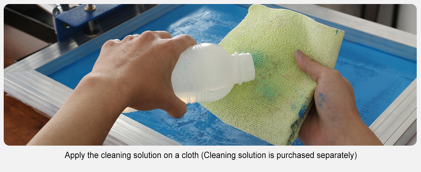 VEVOR Screen Printing Kit, 2 Pieces Aluminum Silk Screen Printing