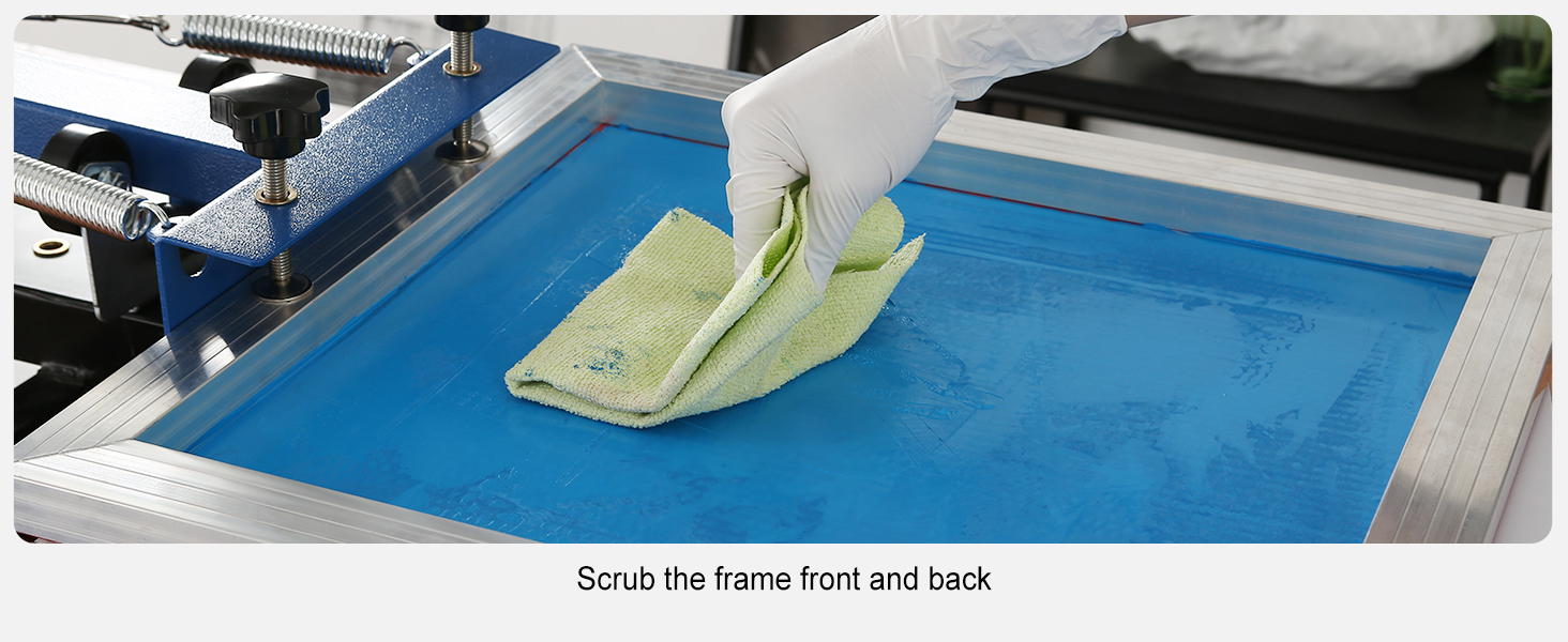 VEVOR Screen Printing Kit, 2 Pieces Aluminum Silk Screen Printing