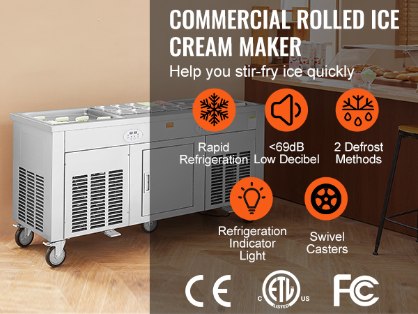ice cream roll maker machine price