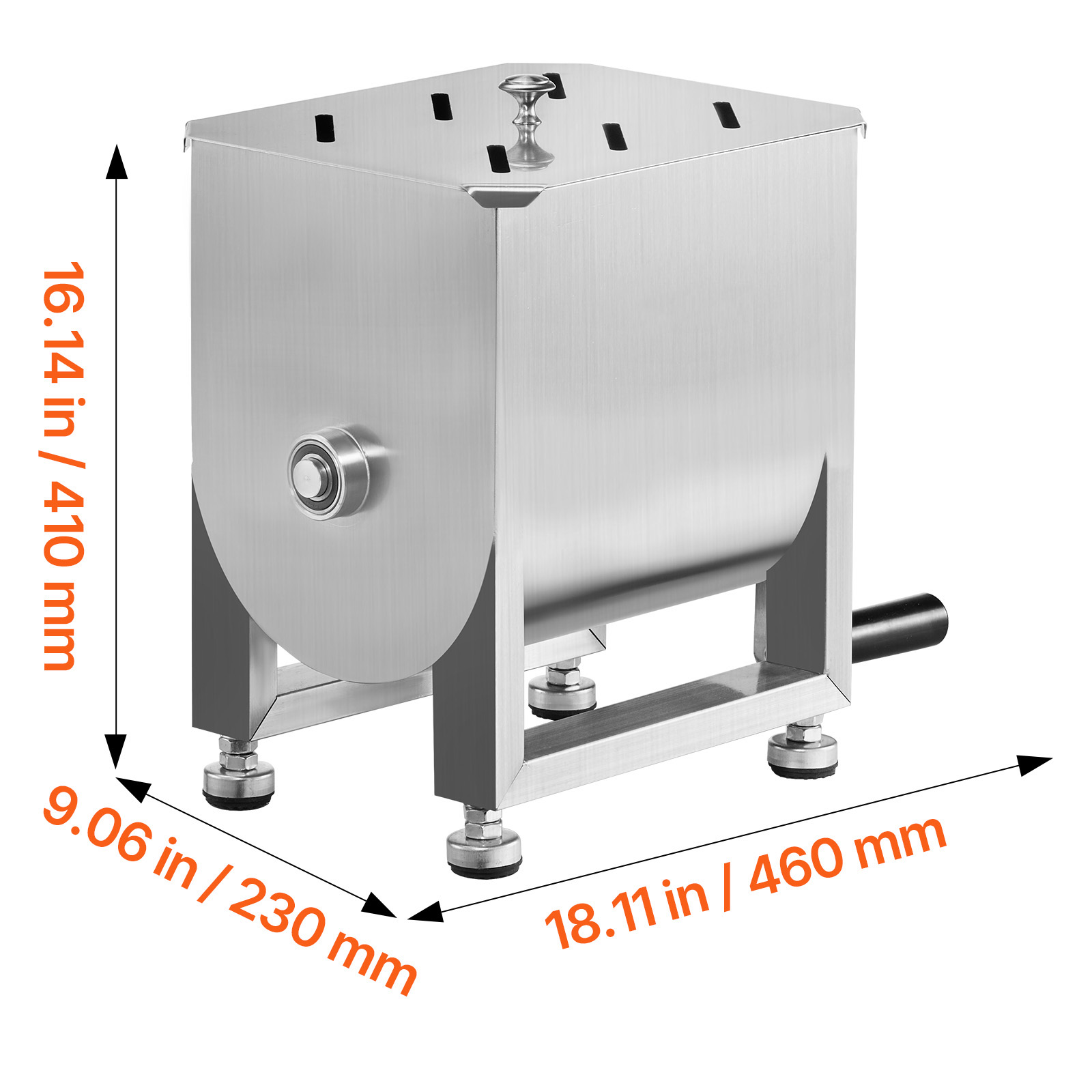 Uimoso 15/30/60/80/120lb Manual Meat Mixer Meat Sausage Hand Mixing Machine