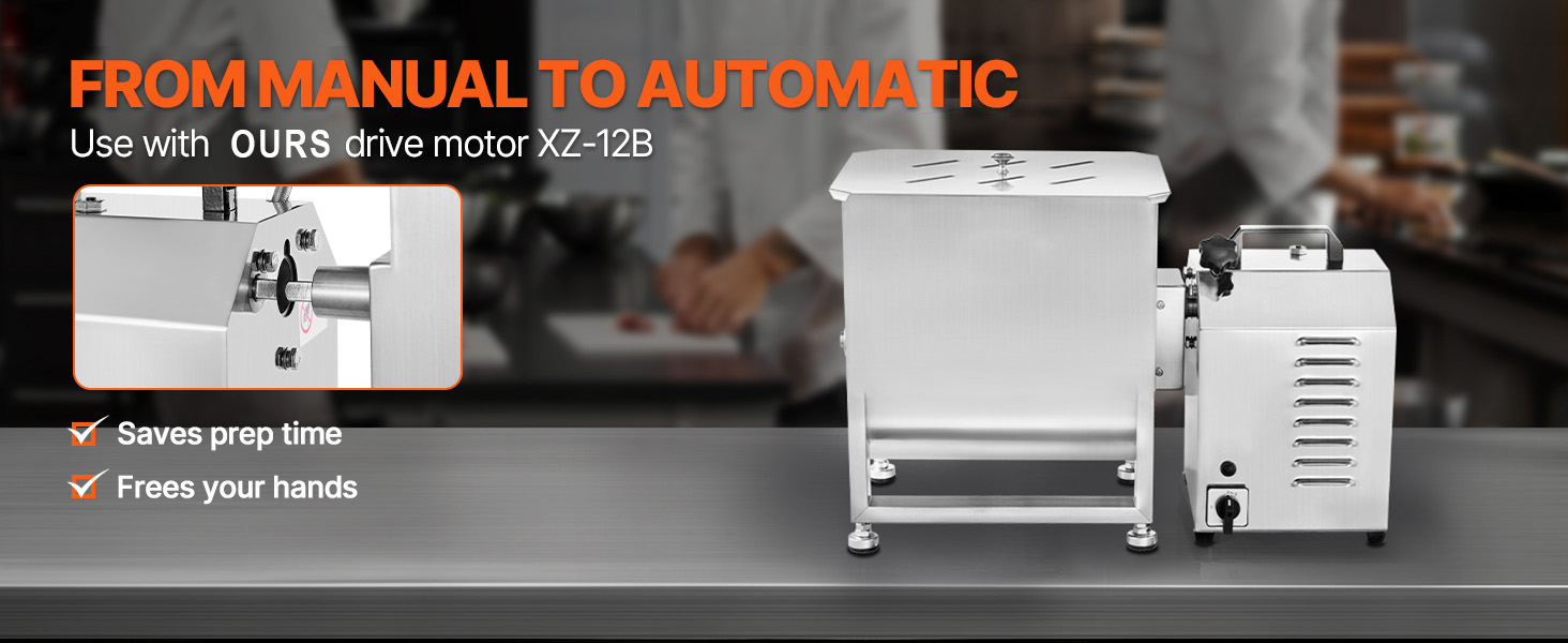 Multi-functional Meat Processing Motor Ideal for Manual Meat Mixer
