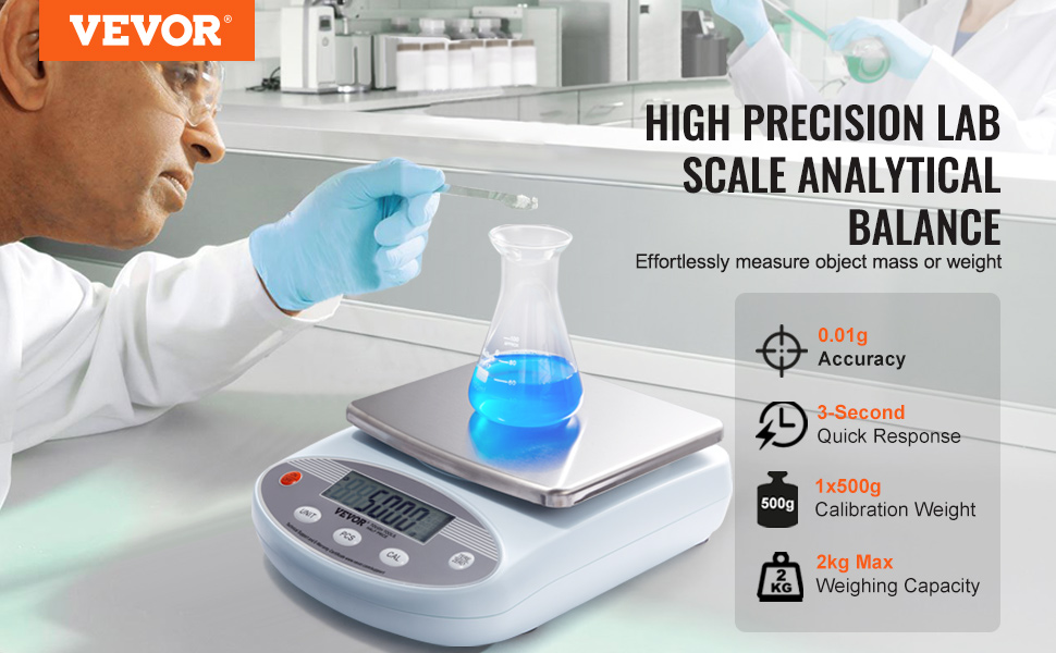 Vevor Analytical Balance Lab Scale G X G Units Conversion Electronic Vevor Au