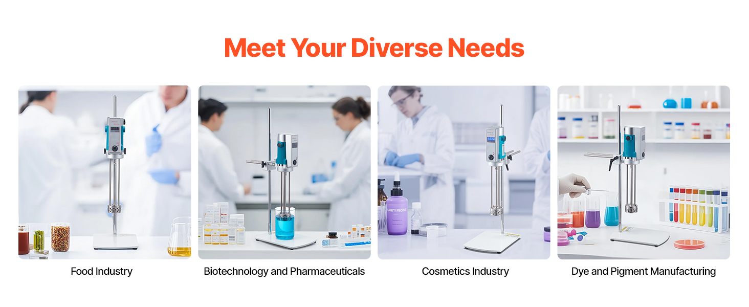 applications of homogenizer in food and cosmetics