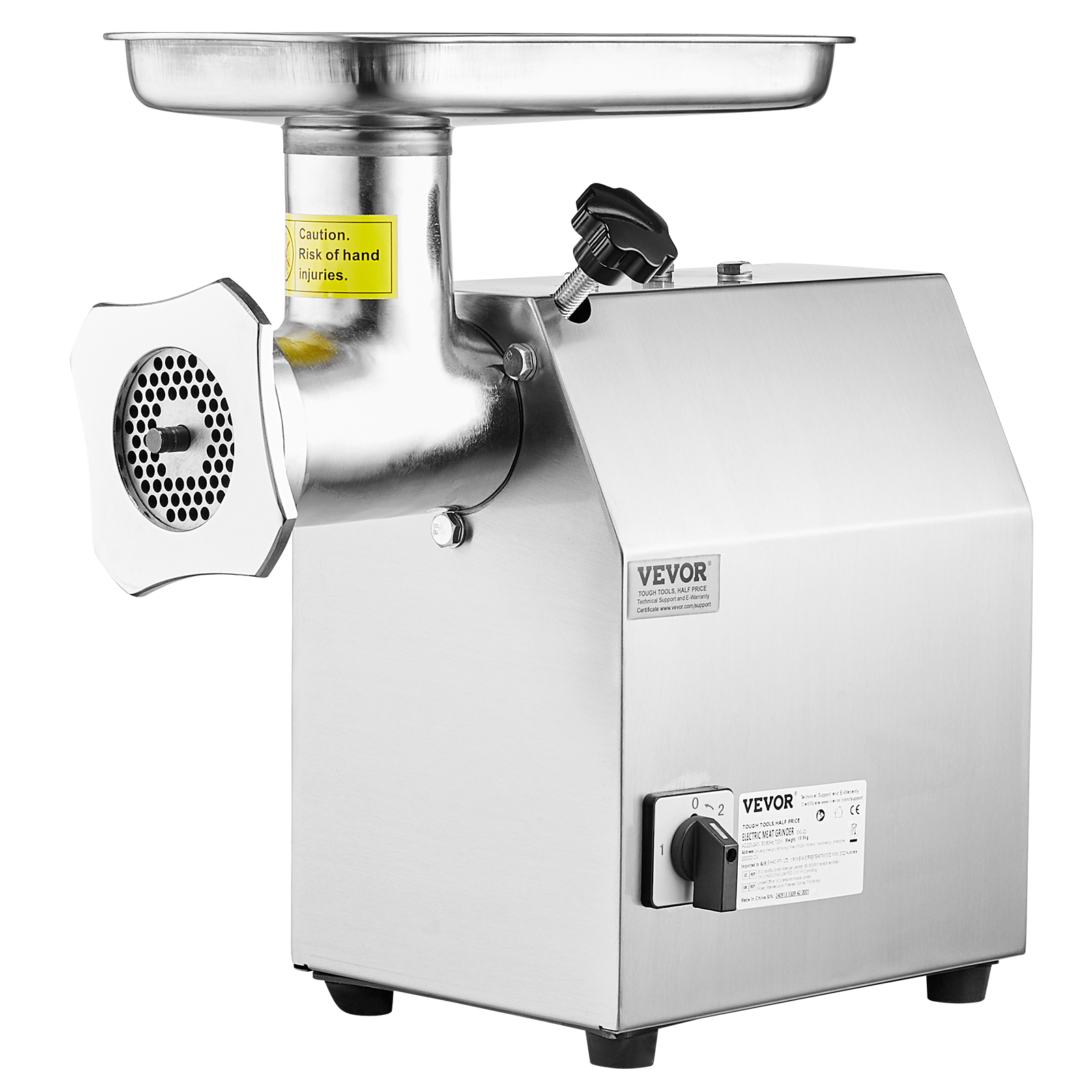 VEVOR Commercial Electric Meat Grinder 5-21Lbs/Min Sausage Stuffer Maker Kitchen - Picture 84 of 98