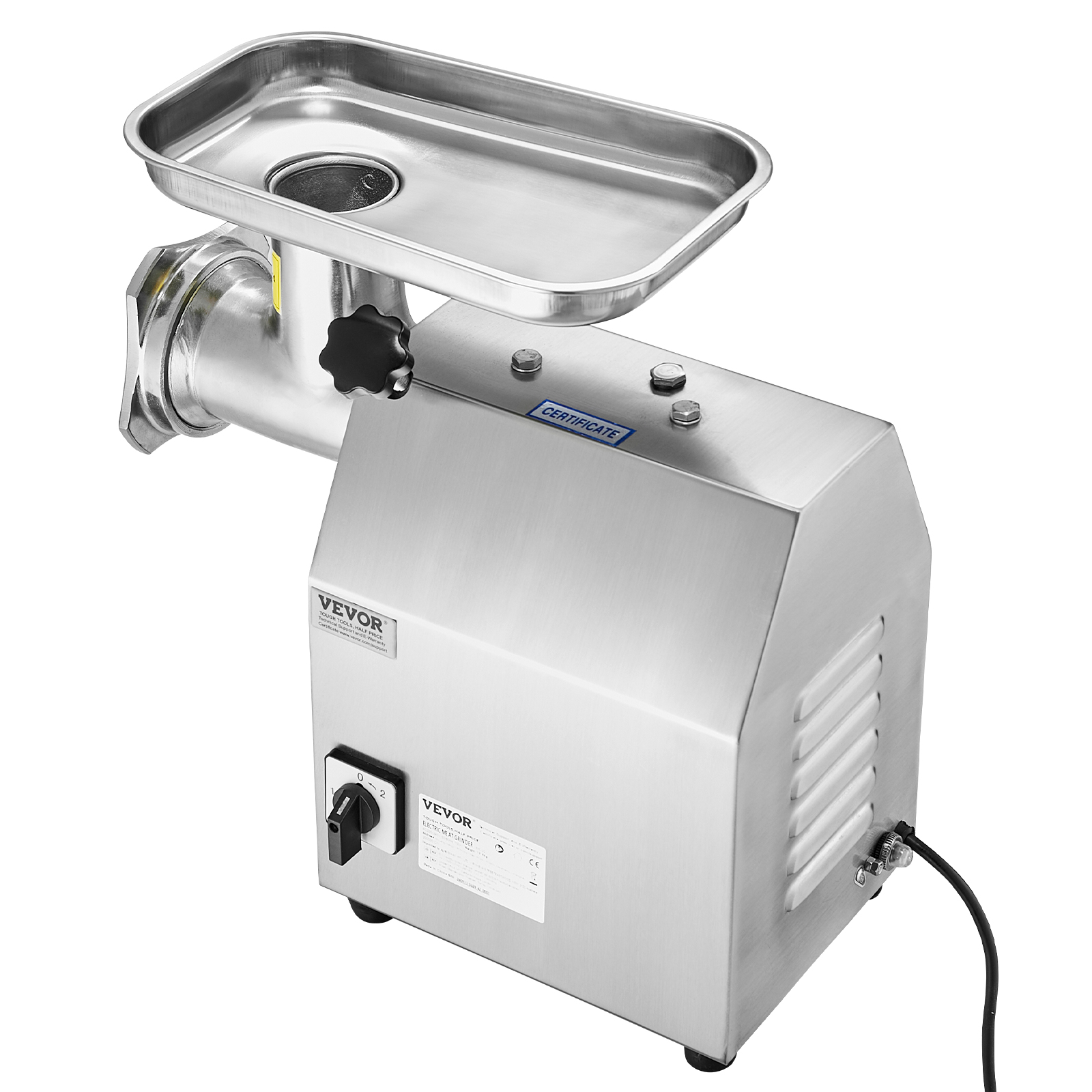 VEVOR Commercial Electric Meat Grinder 5-21Lbs/Min Sausage Stuffer Maker Kitchen - Picture 85 of 98