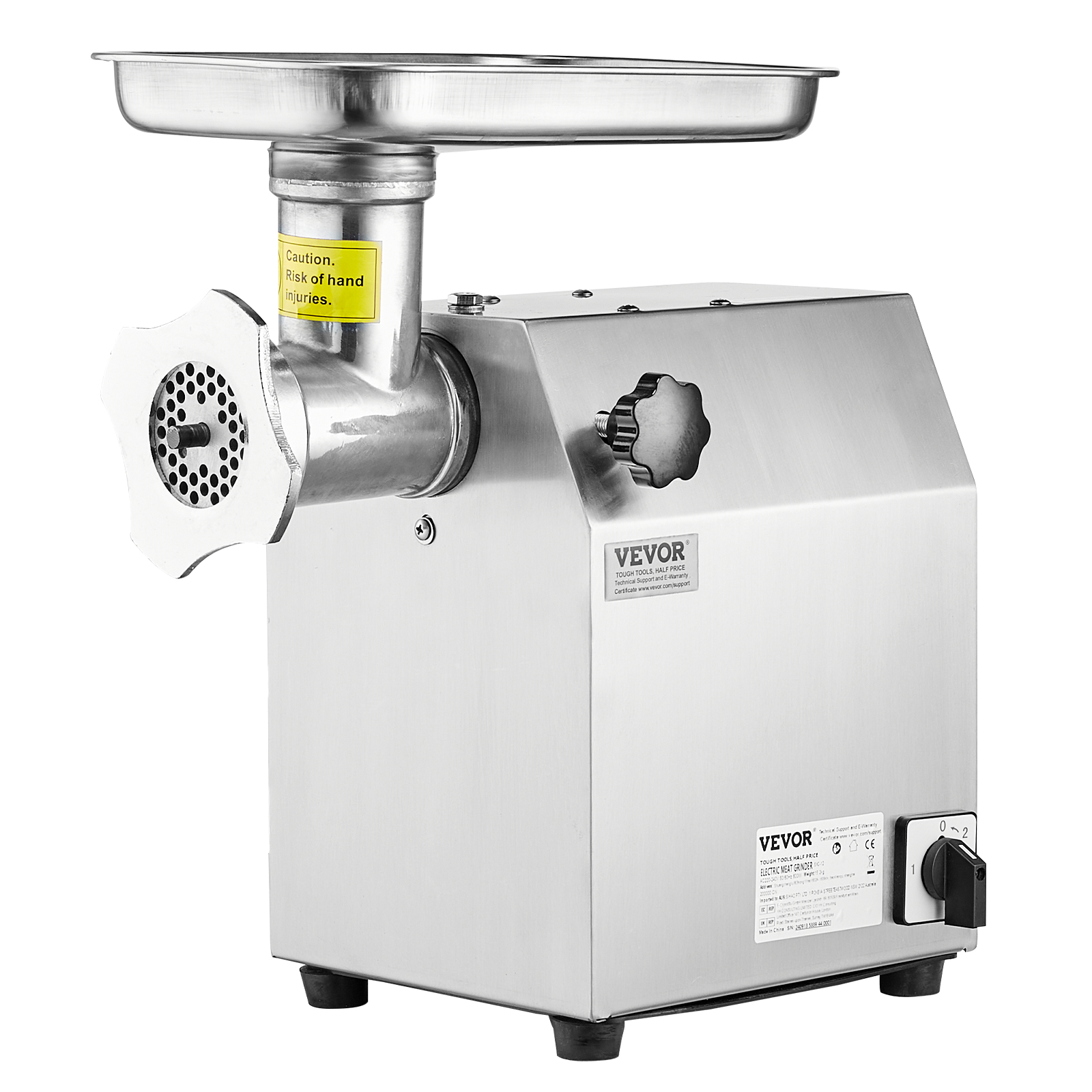 VEVOR Commercial Electric Meat Grinder 5-21Lbs/Min Sausage Stuffer Maker Kitchen - Picture 96 of 98