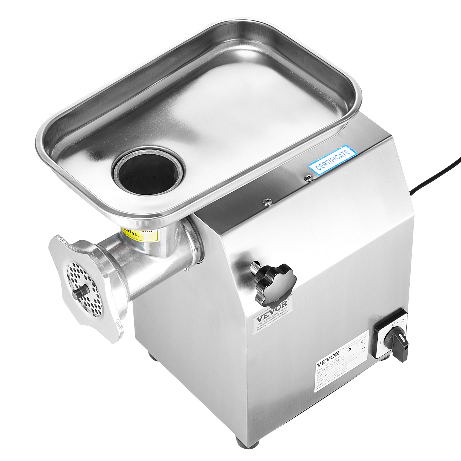 VEVOR Commercial Electric Meat Grinder 5-21Lbs/Min Sausage Stuffer Maker Kitchen - Picture 98 of 98