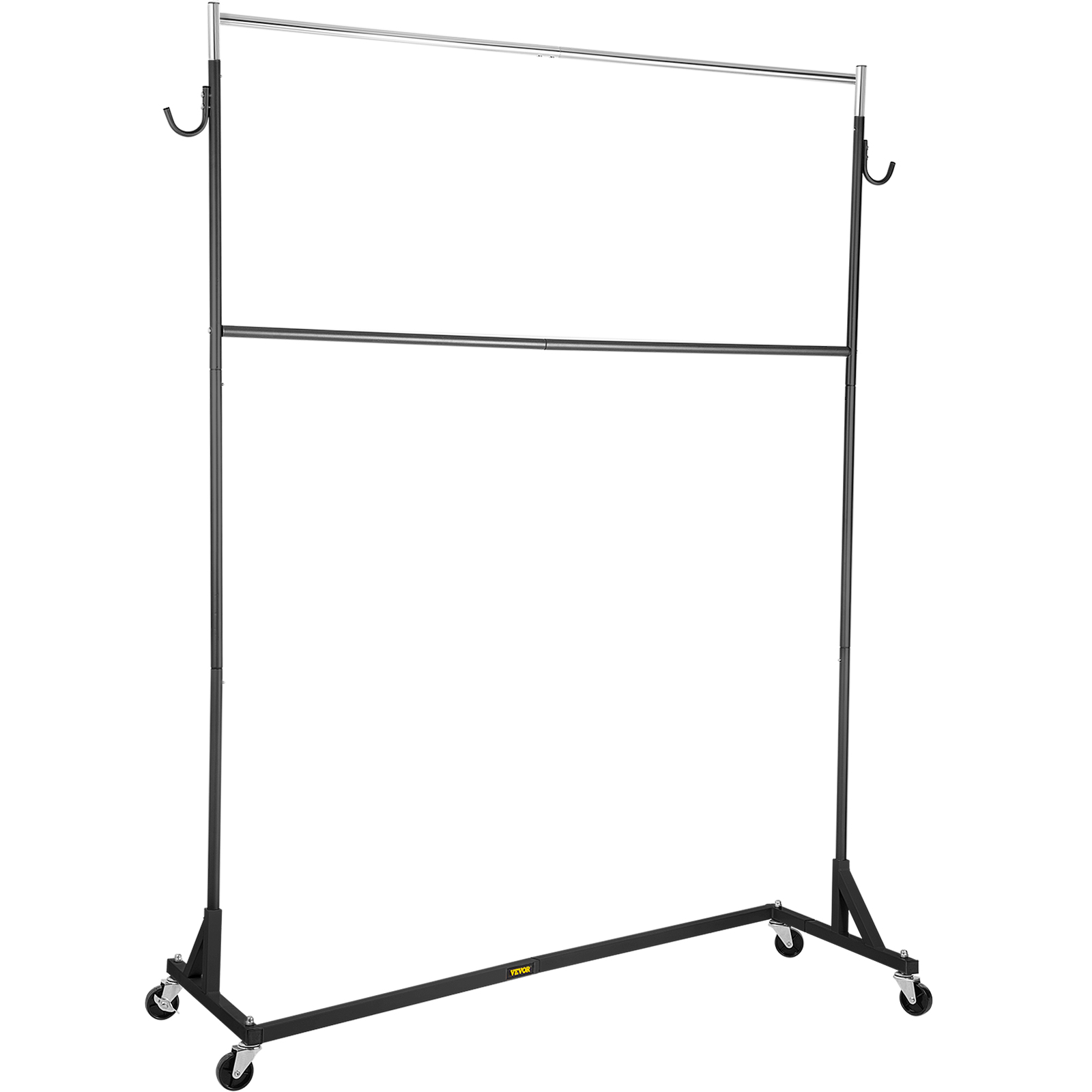 VEVOR ZCAMION CLOTHING Rack Rolling Garment Z Racks verrouillable