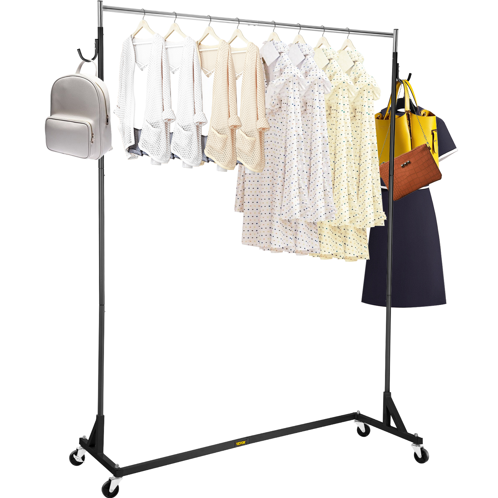 Clothes best sale rack height