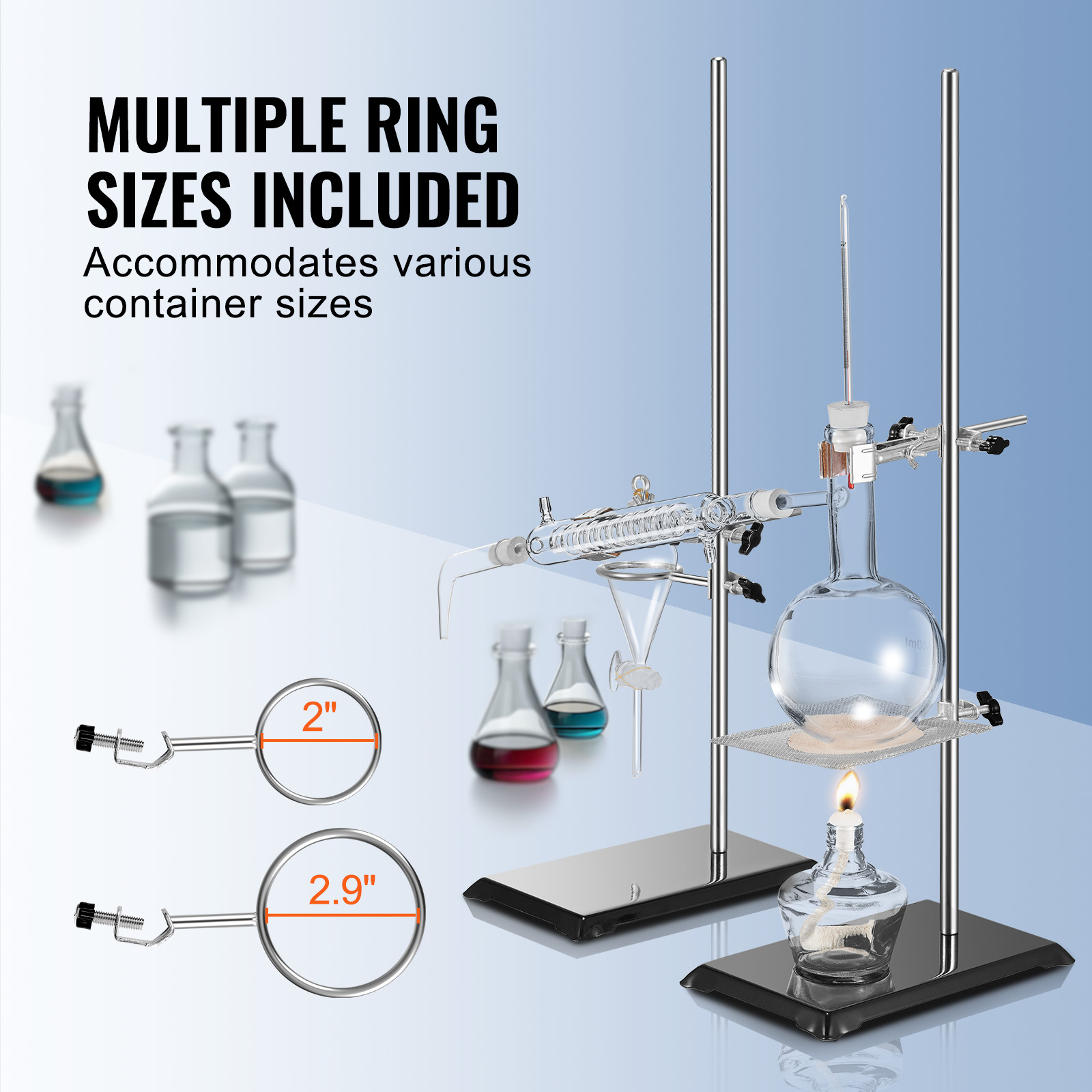 Lab Stand Support Laboratory Retort Support Stand 23.6