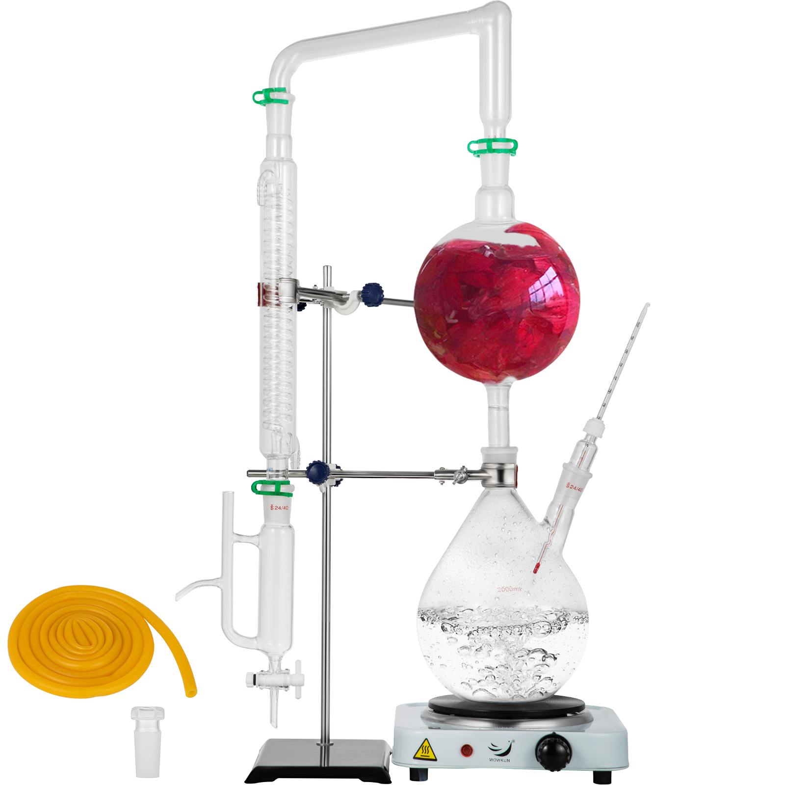 Distillation of Herbs with Steam Current - Oil Extractor Discounted Price