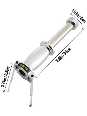 VEVOR Upper Bearing Carrier Puller, with MT0013 Drive Collar Shaft Adapter, Compatible with Yamaha, Johnson, Evinrude, Honda, Mercury, Steel Marine Upper Bearing Puller for Carrier Bearing Removing