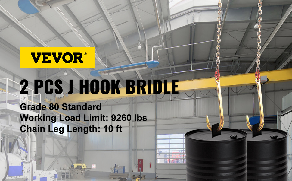 Hooks, Alloy Steel J-Hooks