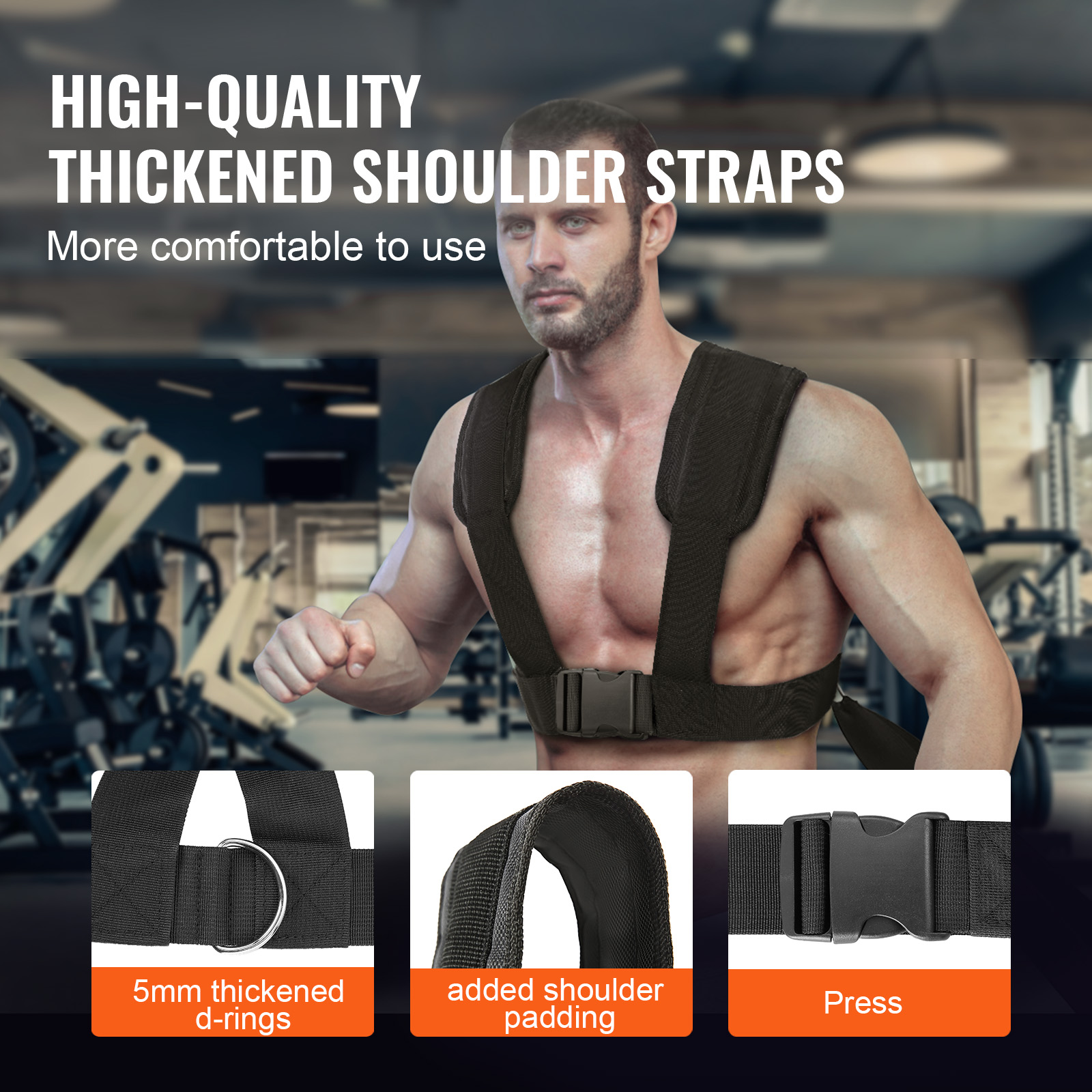 VEVOR Weight Power Pull Push Sled Fitness Strength Speed Resistant Training Sled - Picture 77 of 86