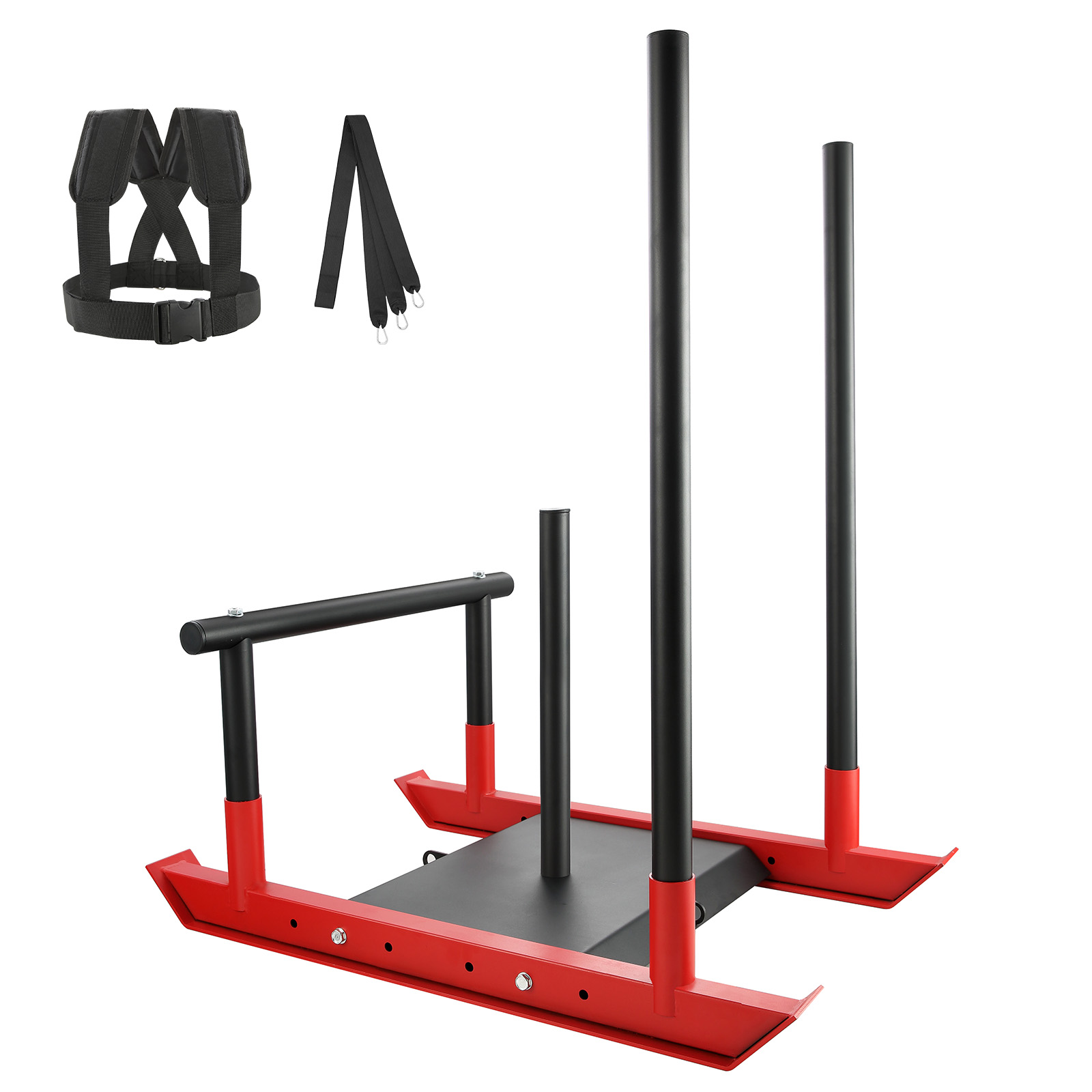 VEVOR Weight Power Pull Push Sled Fitness Strength Speed Resistant Training Sled - Picture 11 of 86